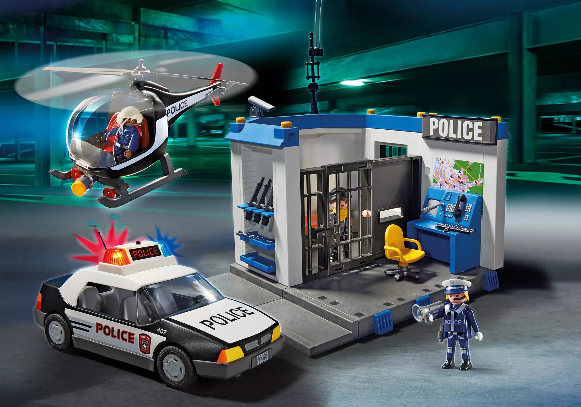 Playmobil 5607 City Action Großes Polizei-Set - plegobil