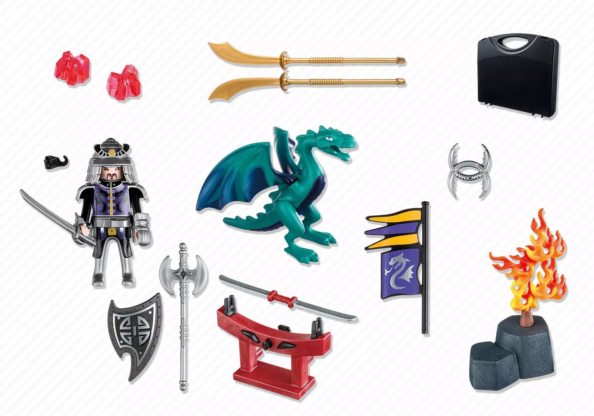 Playmobil 5609 Dragons Carry Case Drachenritter - plegobil