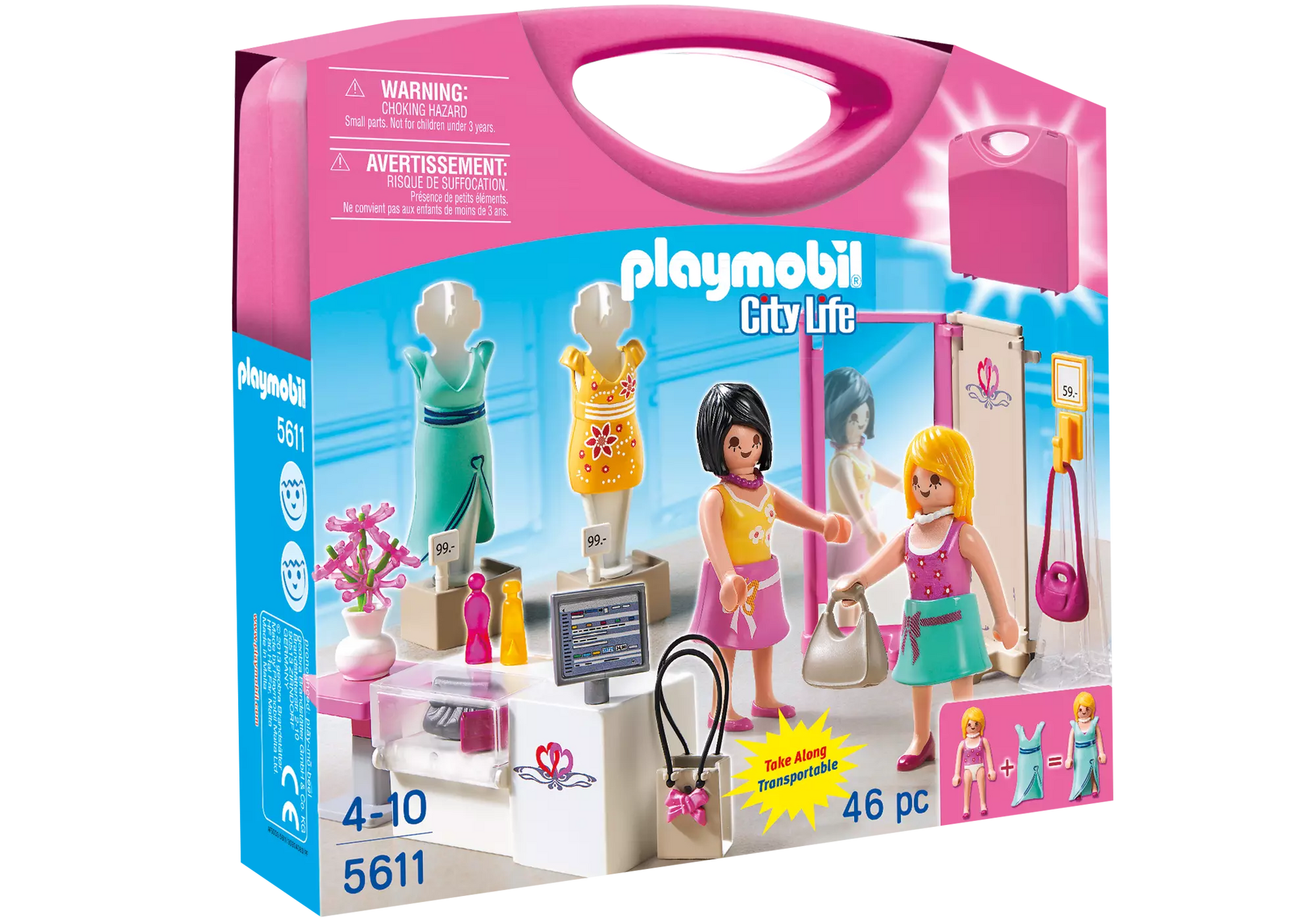 Playmobil 5611 City Life Carry Case Modeboutique - plegobil