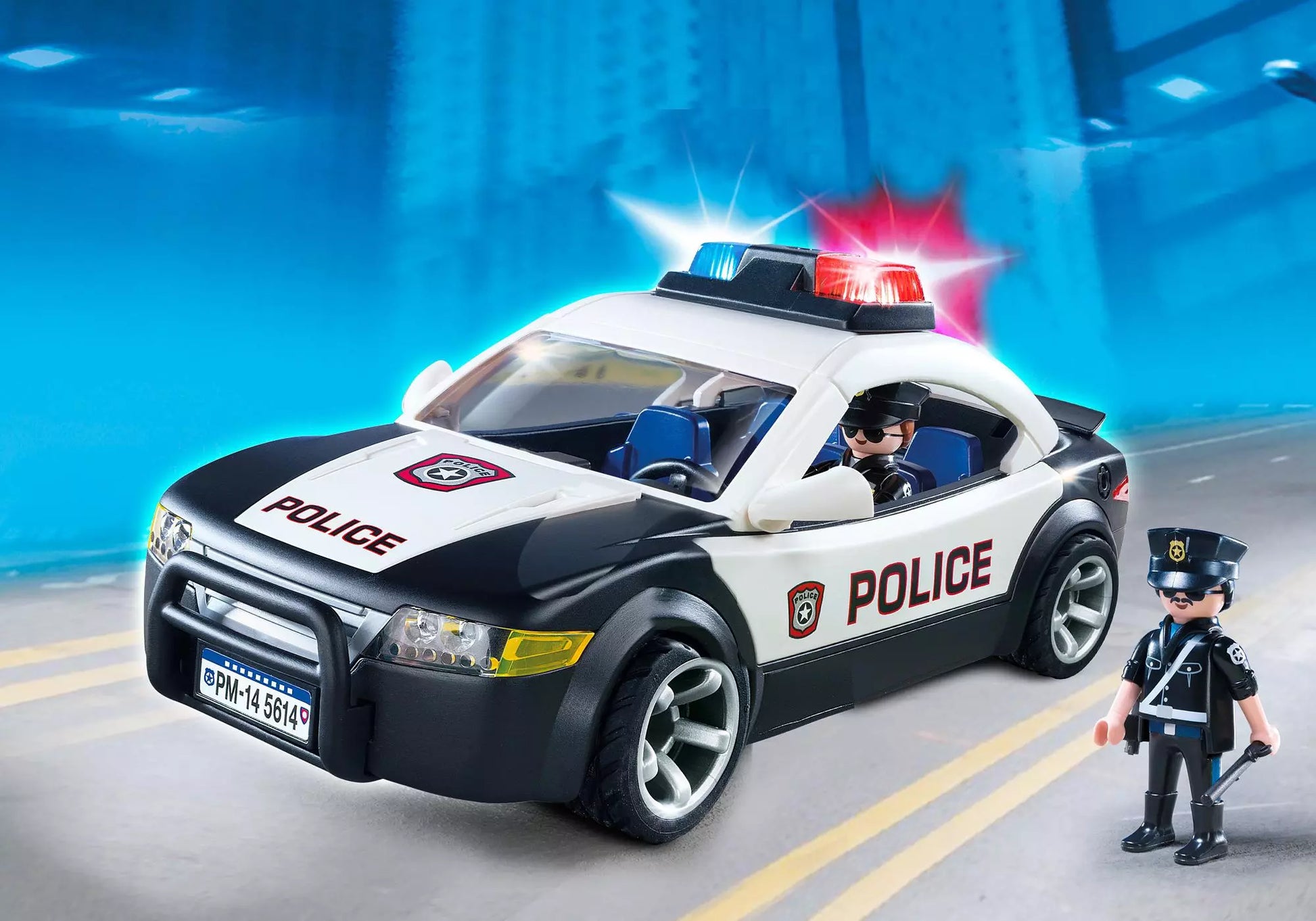 Playmobil 5614 City Action Amerikanischer Polizeiwagen - plegobil