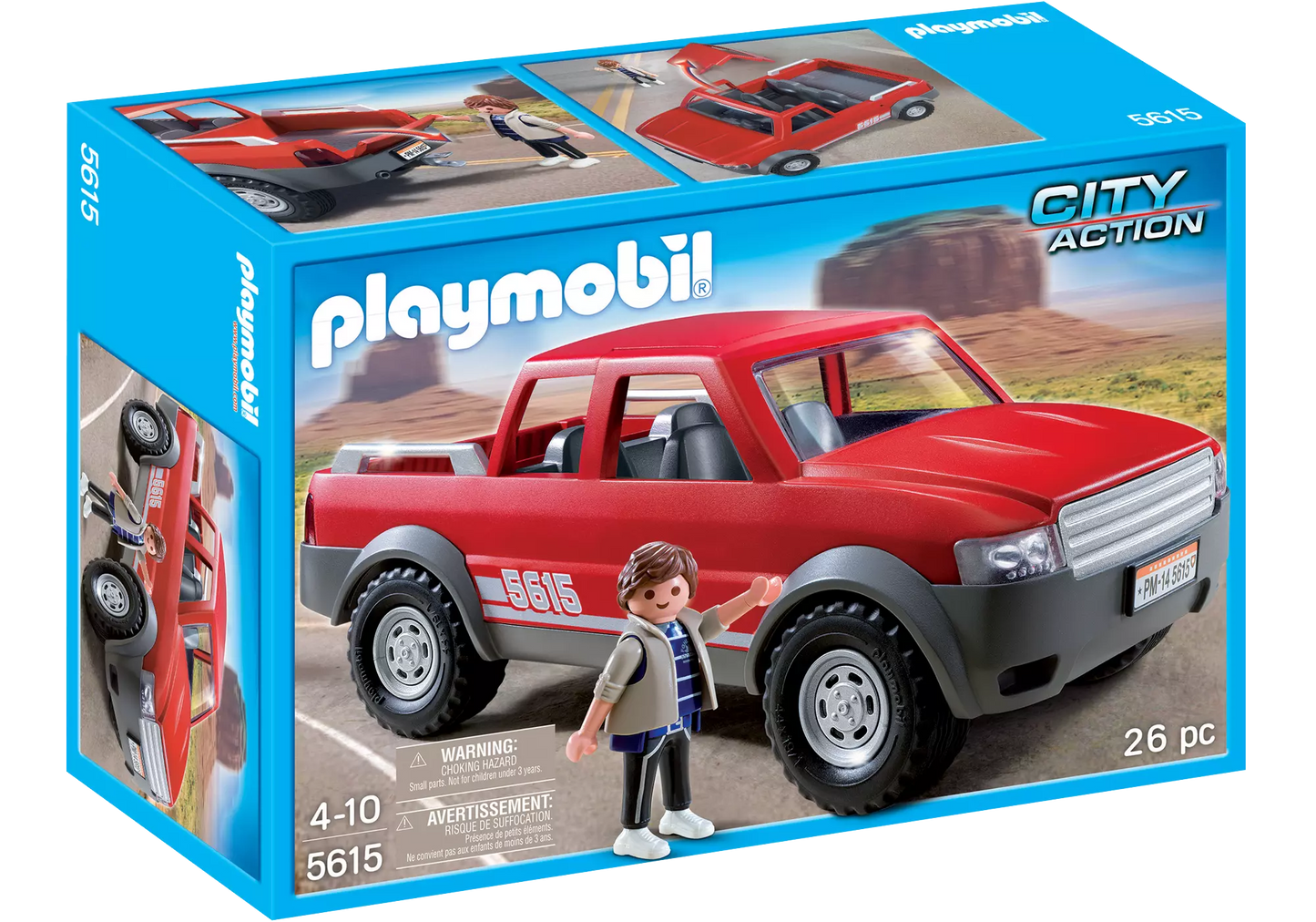 Playmobil 5615 City Action Pick-up Truck - plegobil