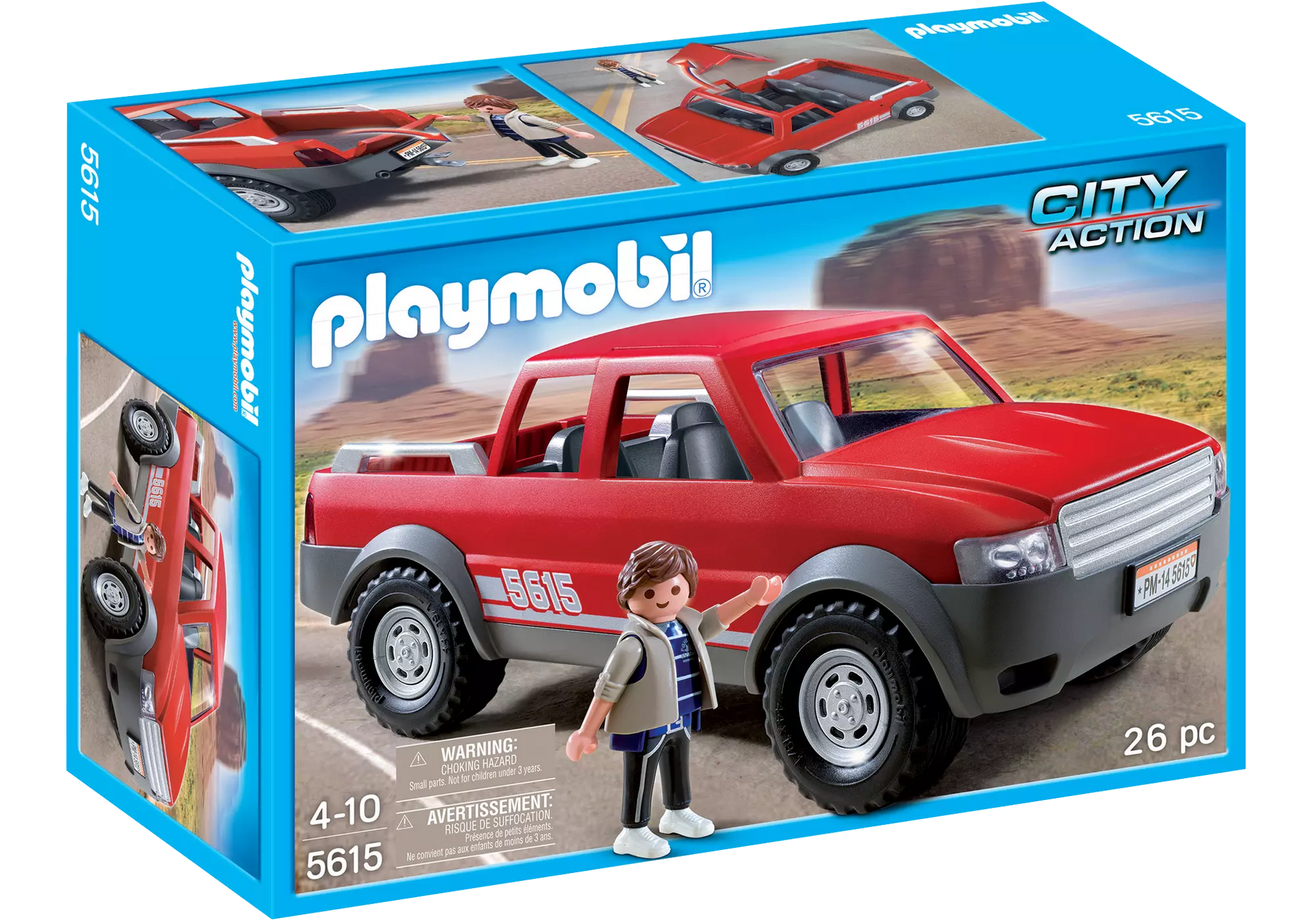 Playmobil 5615 City Action Pick-up Truck - plegobil