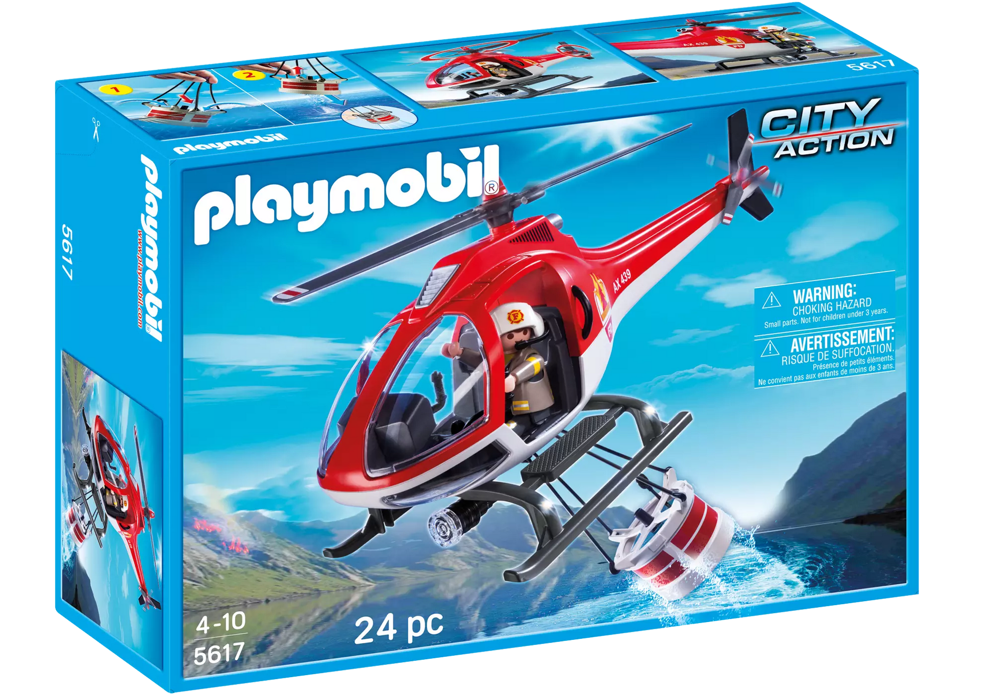 Playmobil 5617 City Action Rettungshubschrauber - plegobil