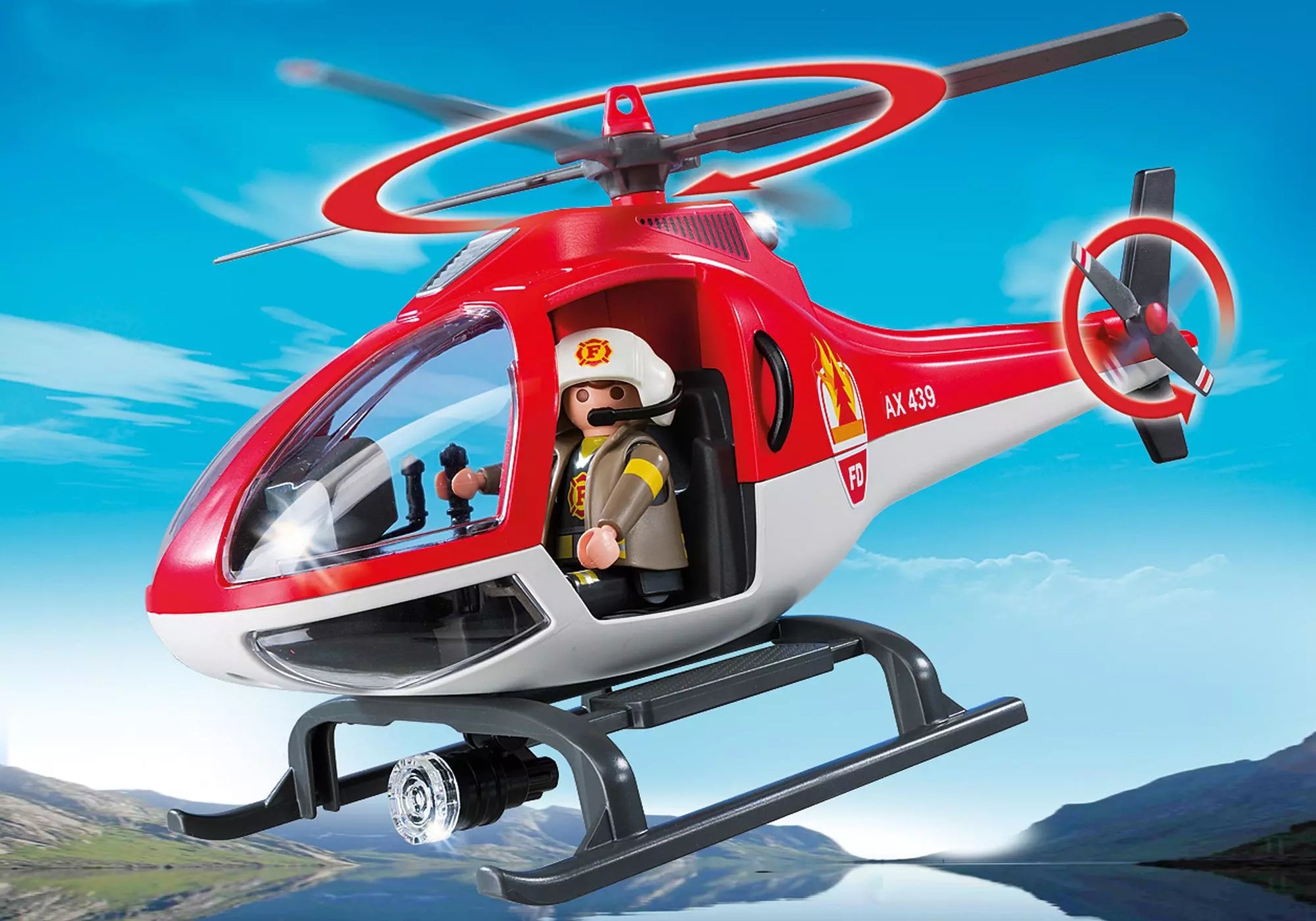 Playmobil 5617 City Action Rettungshubschrauber - plegobil