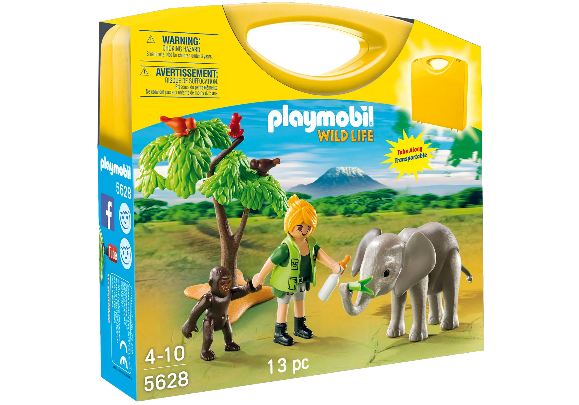 Playmobil 5628 Wild Life Carry Case Afrikanisches Wildleben - plegobil