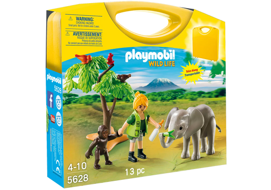 Playmobil 5628 Wild Life Carry Case Afrikanisches Wildleben - plegobil