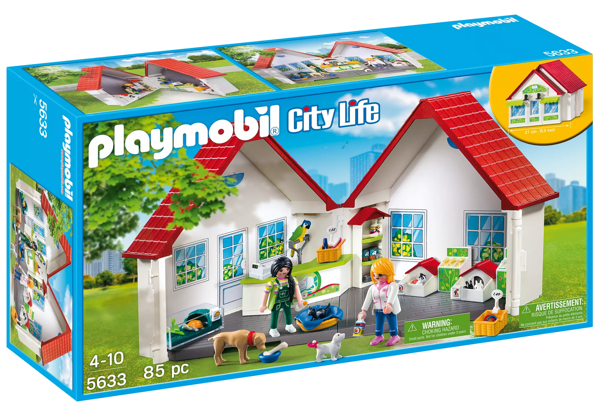 Playmobil 5633 City Life Mitnehm Tierarzt-Praxis - plegobil