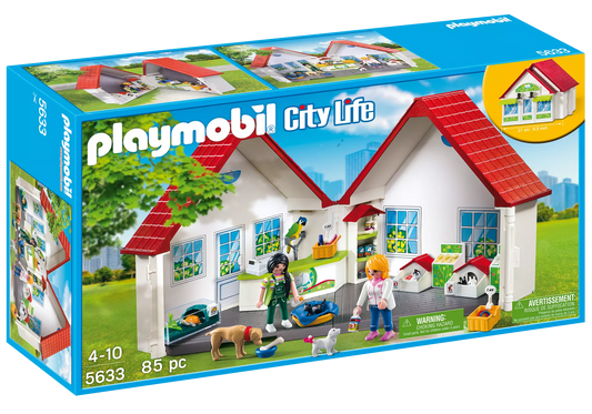 Playmobil 5633 City Life Mitnehm Tierarzt-Praxis - plegobil