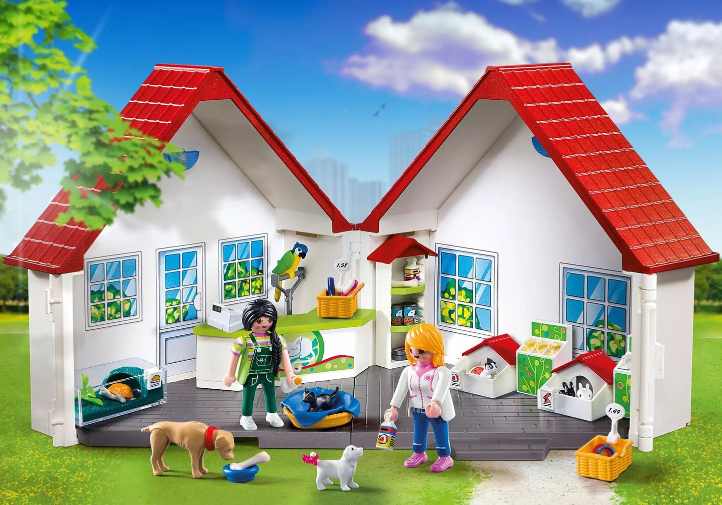 Playmobil 5633 City Life Mitnehm Tierarzt-Praxis - plegobil