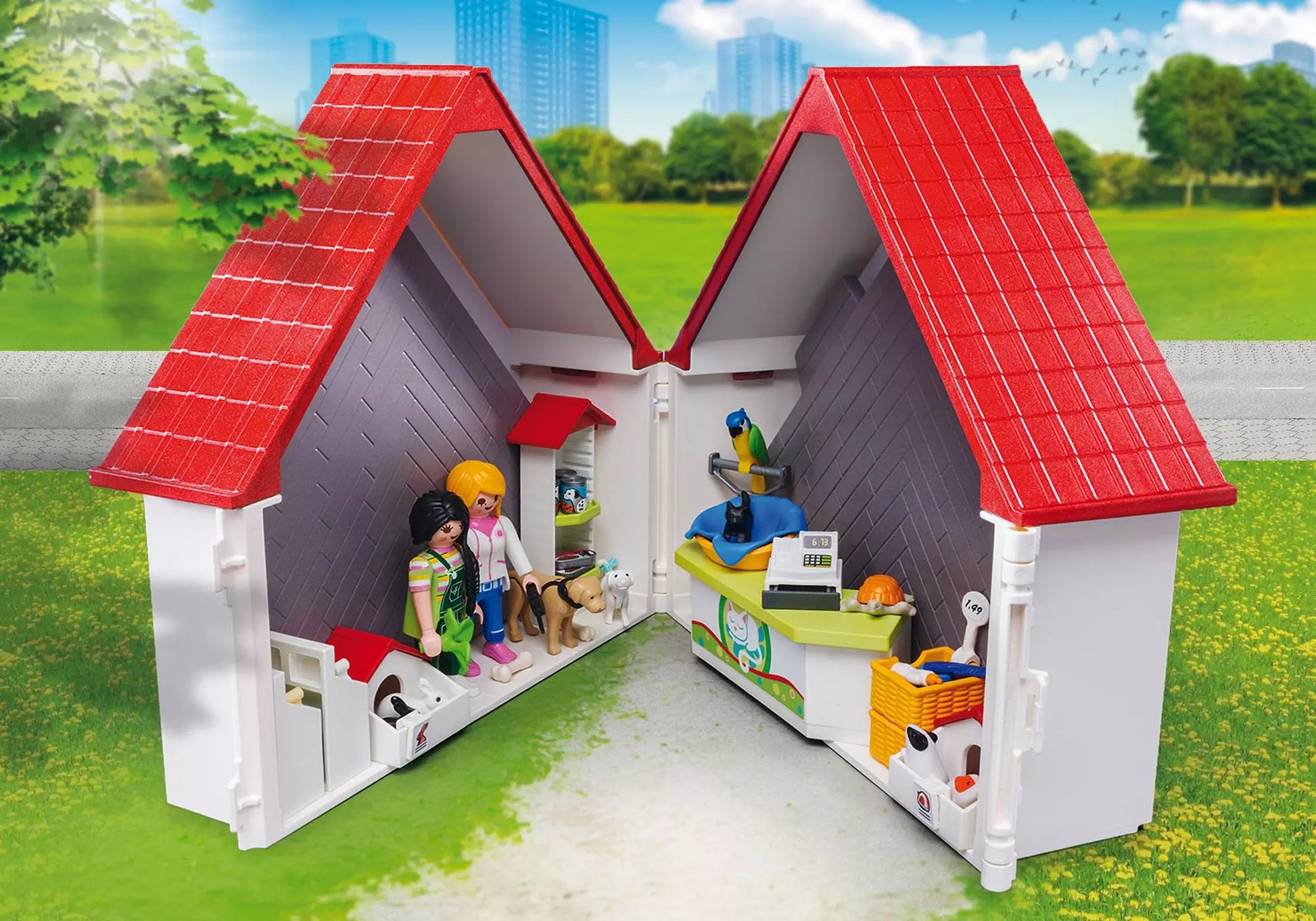 Playmobil 5633 City Life Mitnehm Tierarzt-Praxis - plegobil