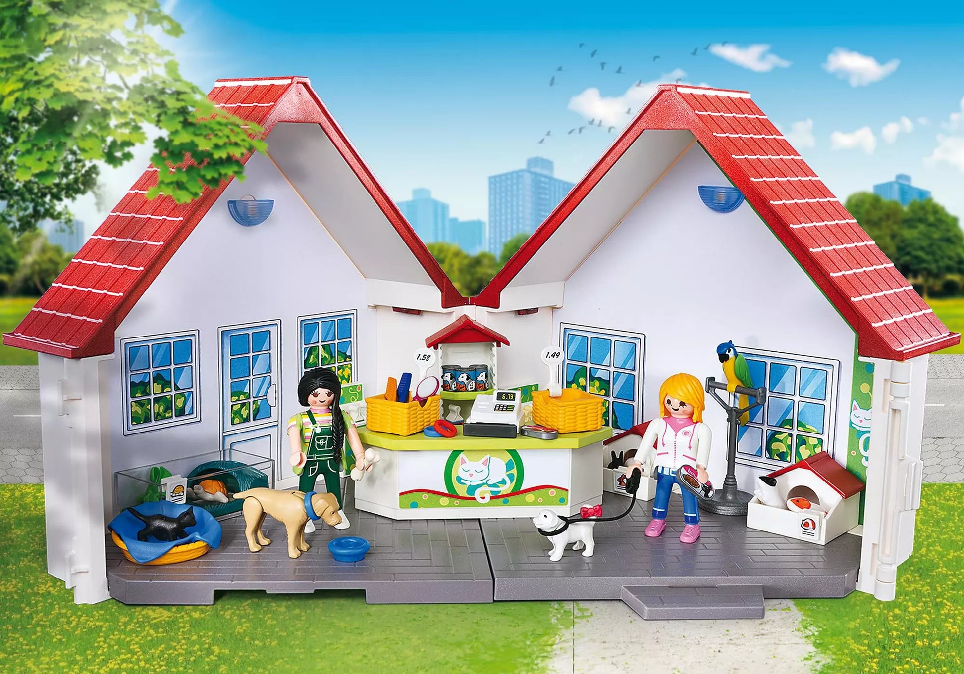 Playmobil 5633 City Life Mitnehm Tierarzt-Praxis - plegobil