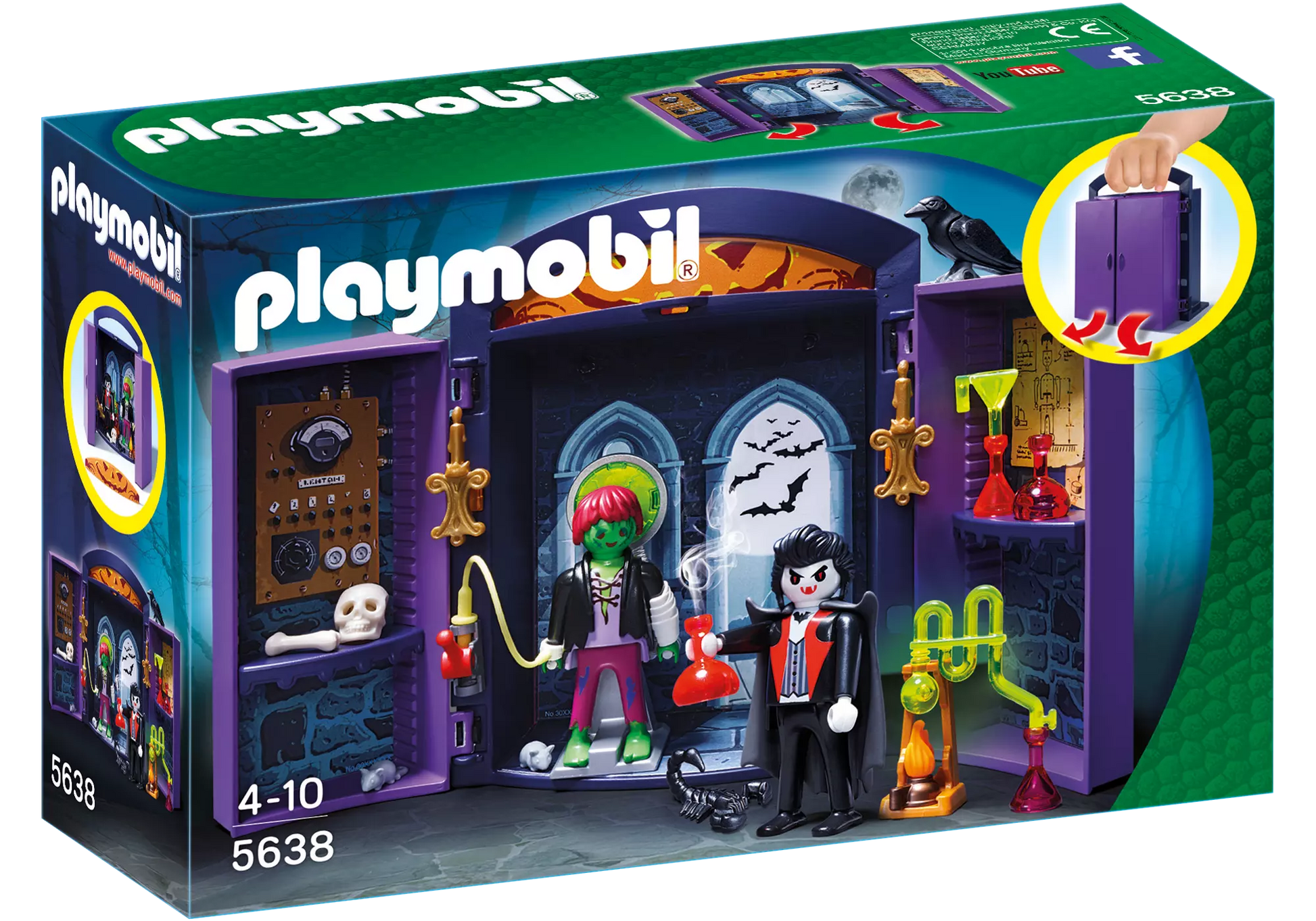 Playmobil 5638 Spielbox Monsterburg - plegobil