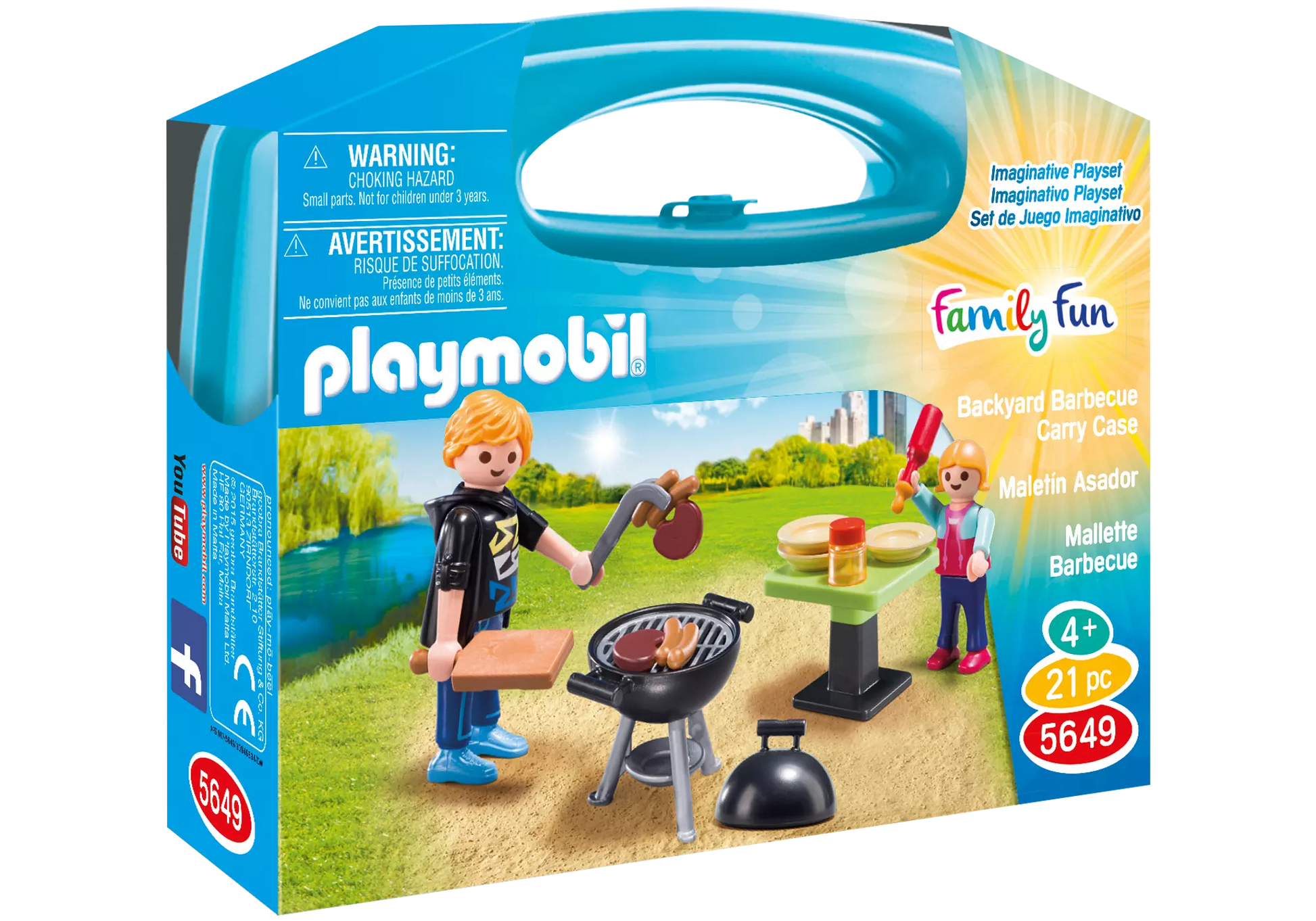 Playmobil 5649 Family Fun Mitnehm Grill - plegobil