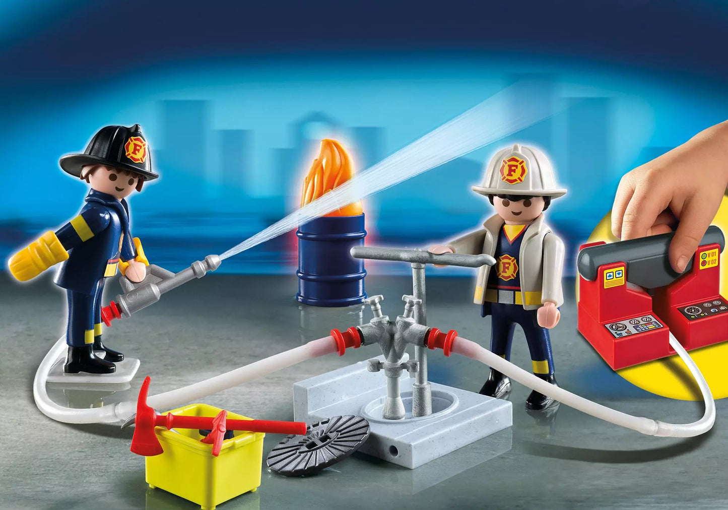 Playmobil 5651 City Action Carry Case Feuerwehreinsatz - plegobil