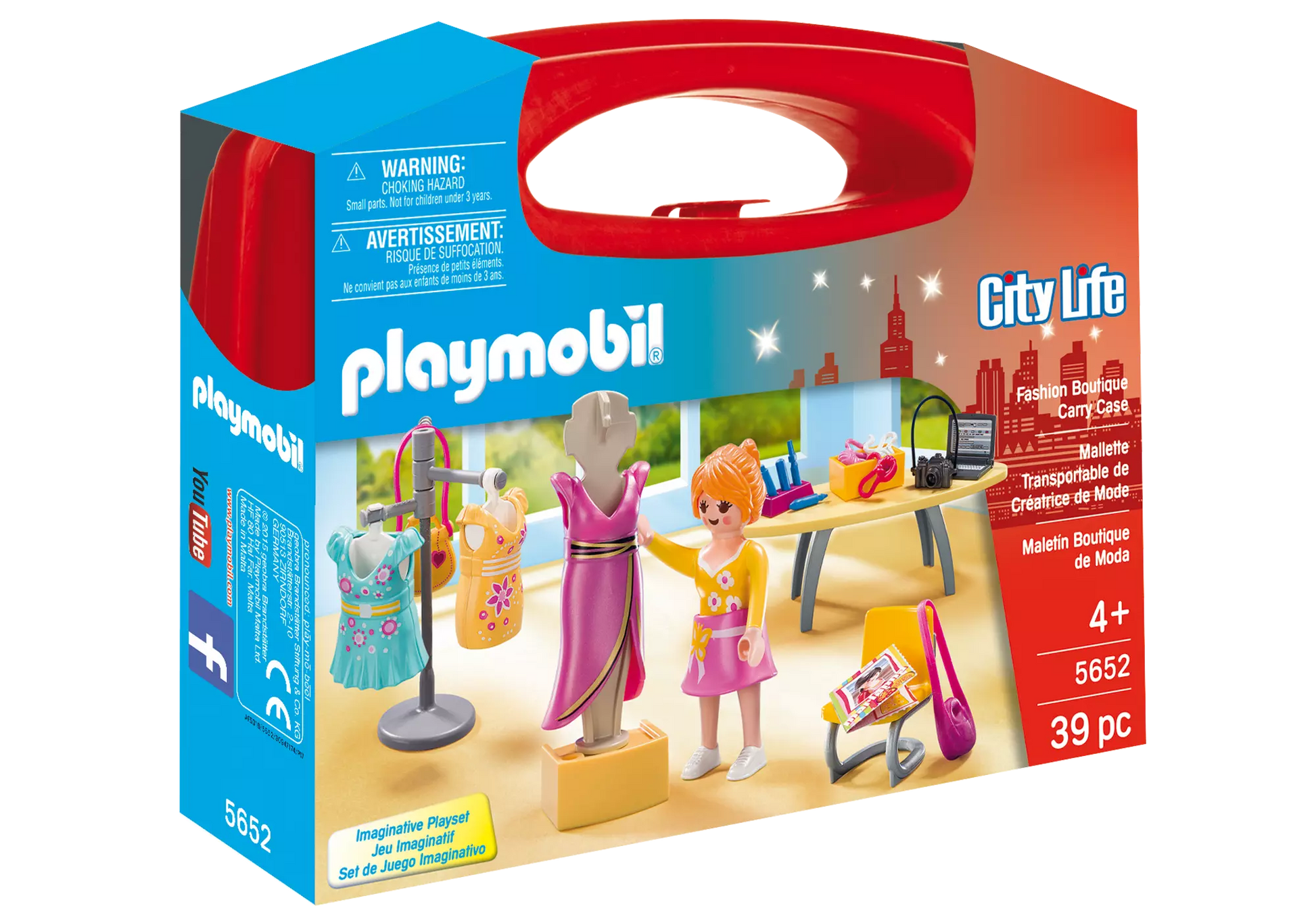 Playmobil 5652 City Life Carry Case Mode Boutique - plegobil