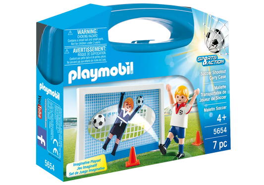 Playmobil 5654 Sports & Action Carry Case Elfmeterschiessen - plegobil