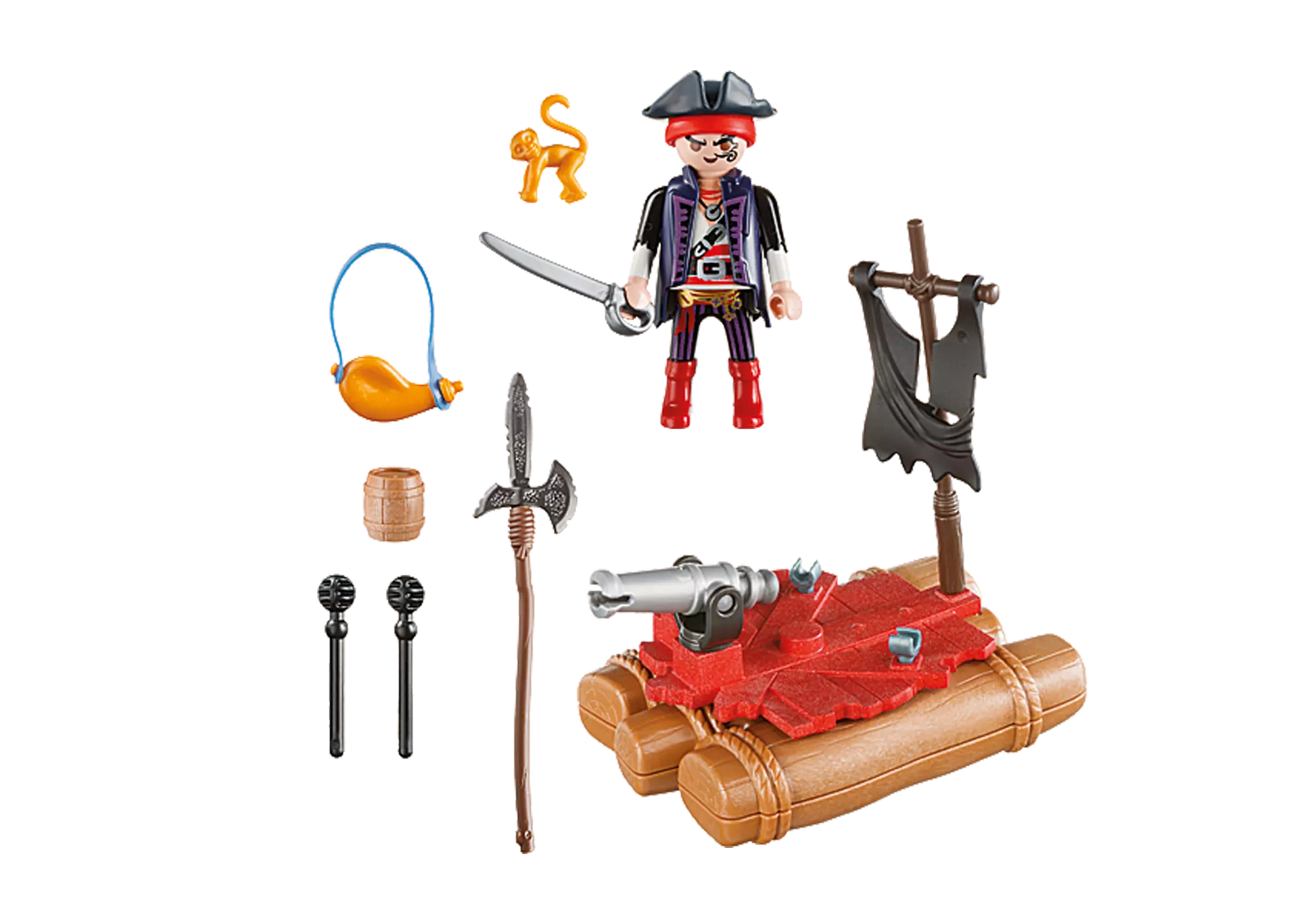 Playmobil 5655 Pirates Carry Case Piratenfloss - plegobil