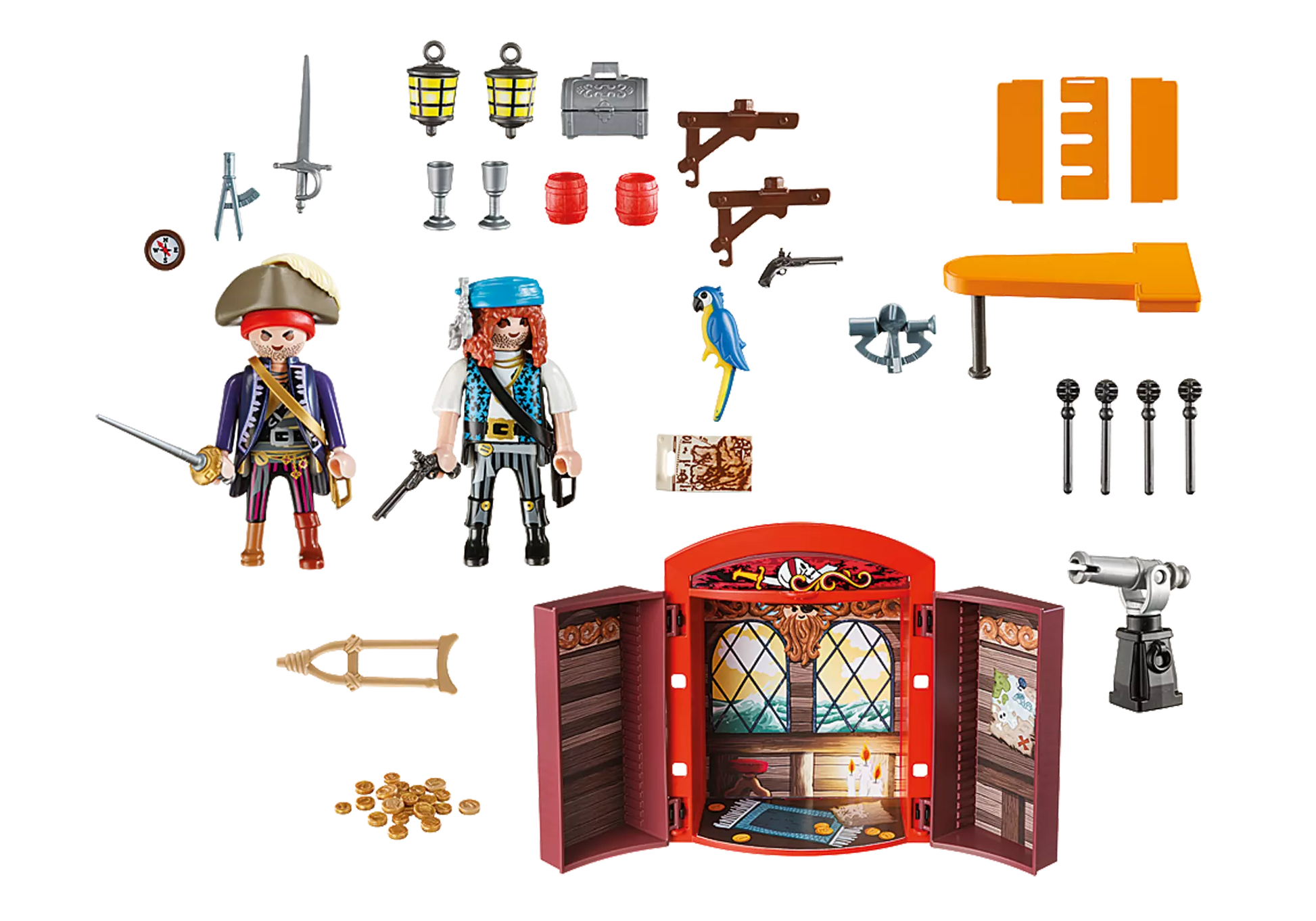 Playmobil 5658 Pirates Spielbox Piratenversteck - plegobil