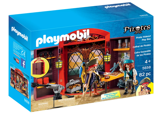 Playmobil 5658 Pirates Spielbox Piratenversteck - plegobil