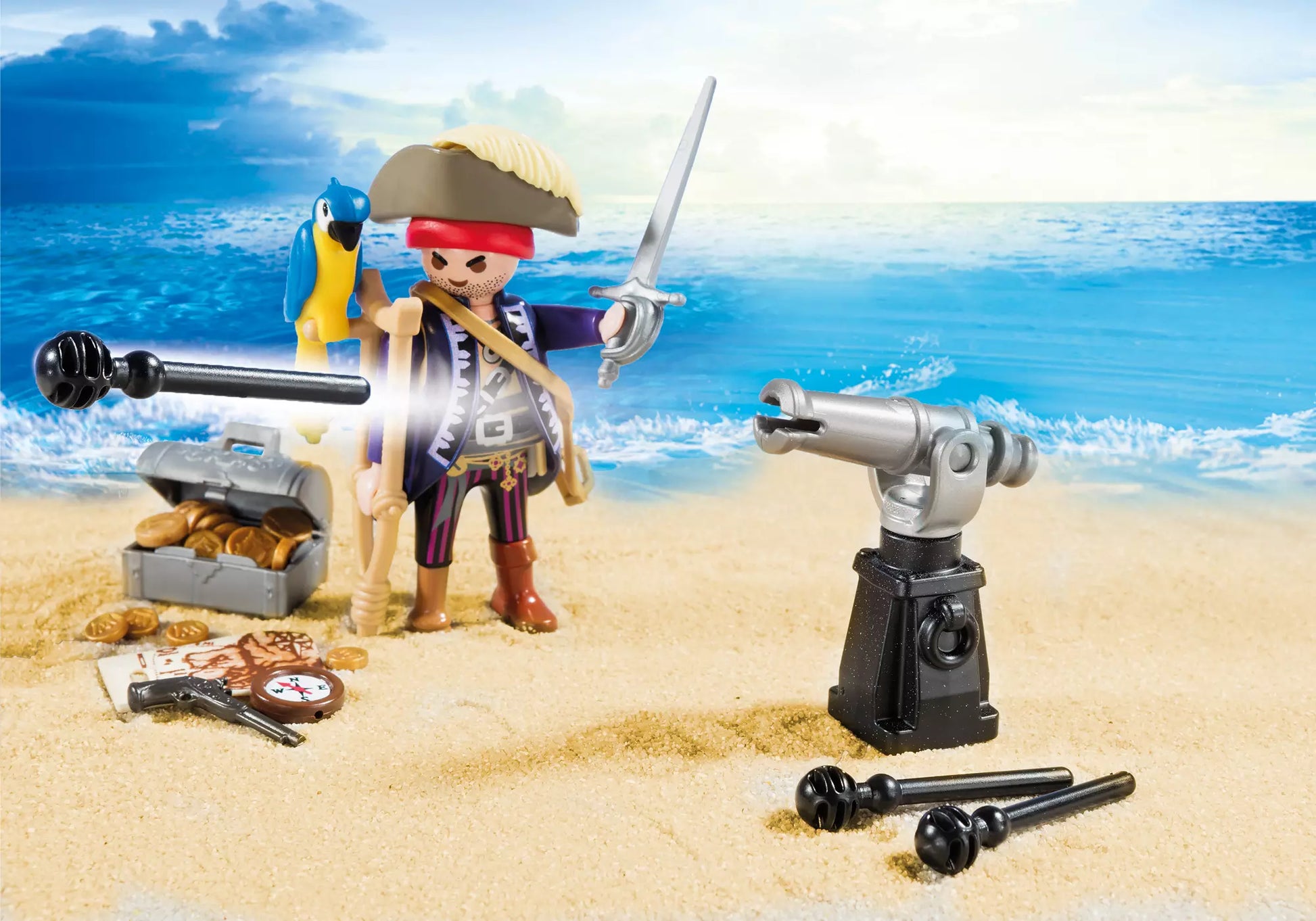 Playmobil 5658 Pirates Spielbox Piratenversteck - plegobil