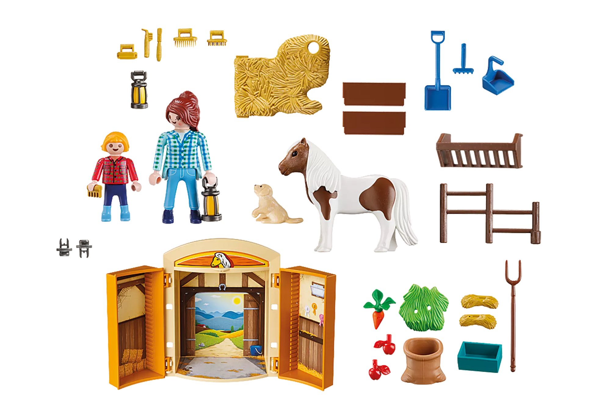 Playmobil 5660 Country Spielbox Ponystall - plegobil