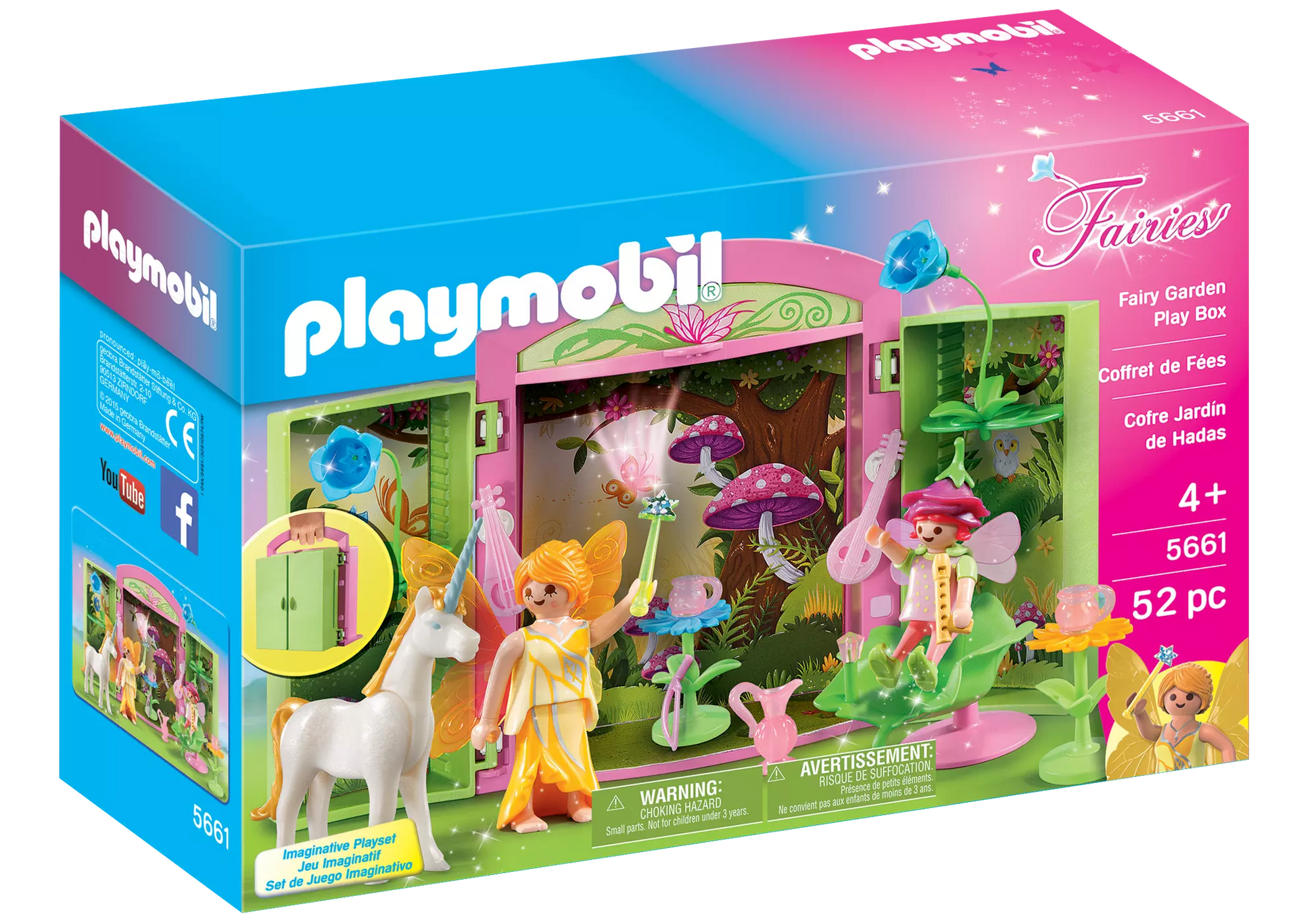 Playmobil 5661 Fairies Spielbox Feengarten - plegobil