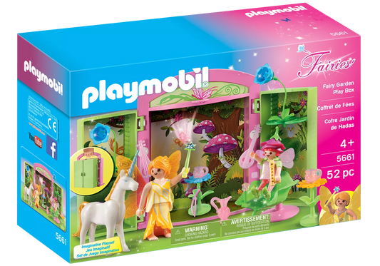 Playmobil 5661 Fairies Spielbox Feengarten - plegobil