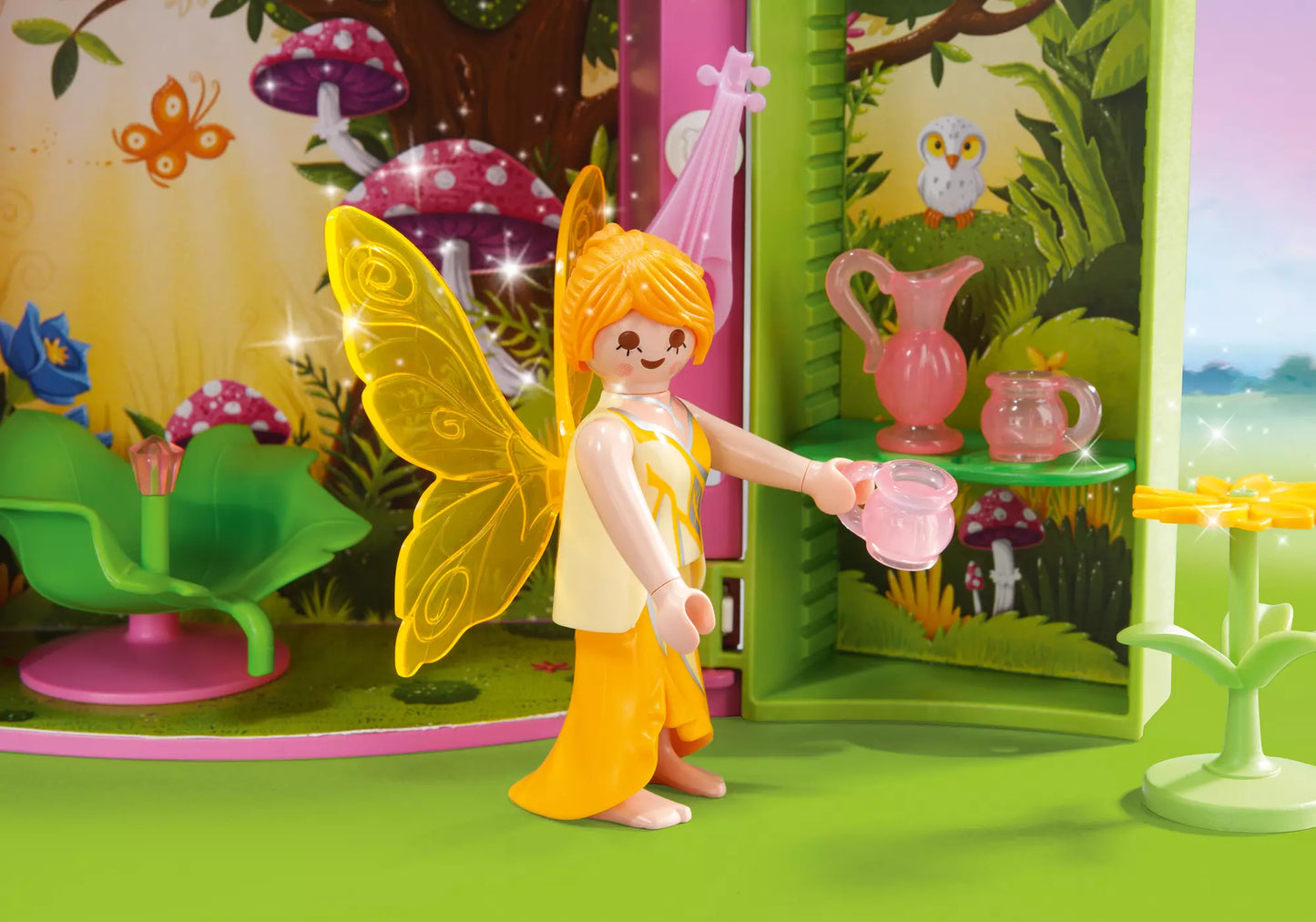 Playmobil 5661 Fairies Spielbox Feengarten - plegobil