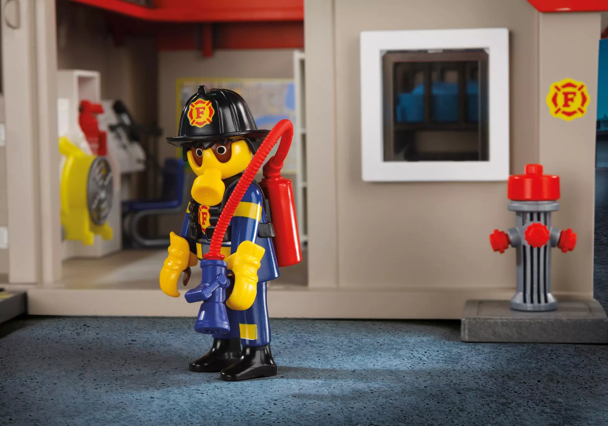 Playmobil 5663 City Action Mitnehm Feuerwehrstation - plegobil