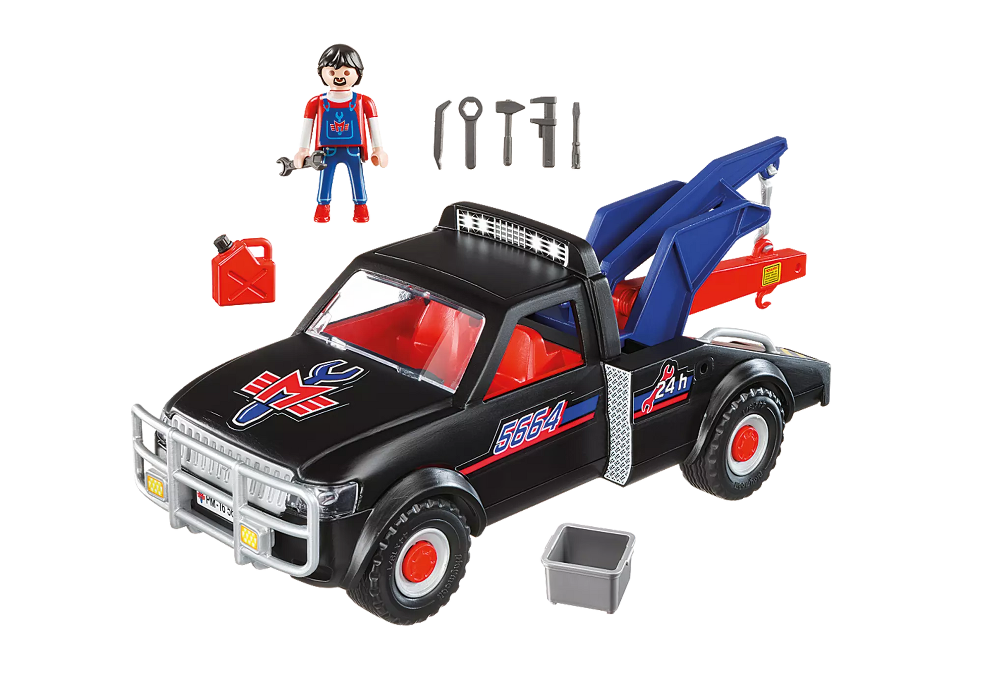Playmobil 5664 City Action Amerikanischer Abschleppwagen - plegobil