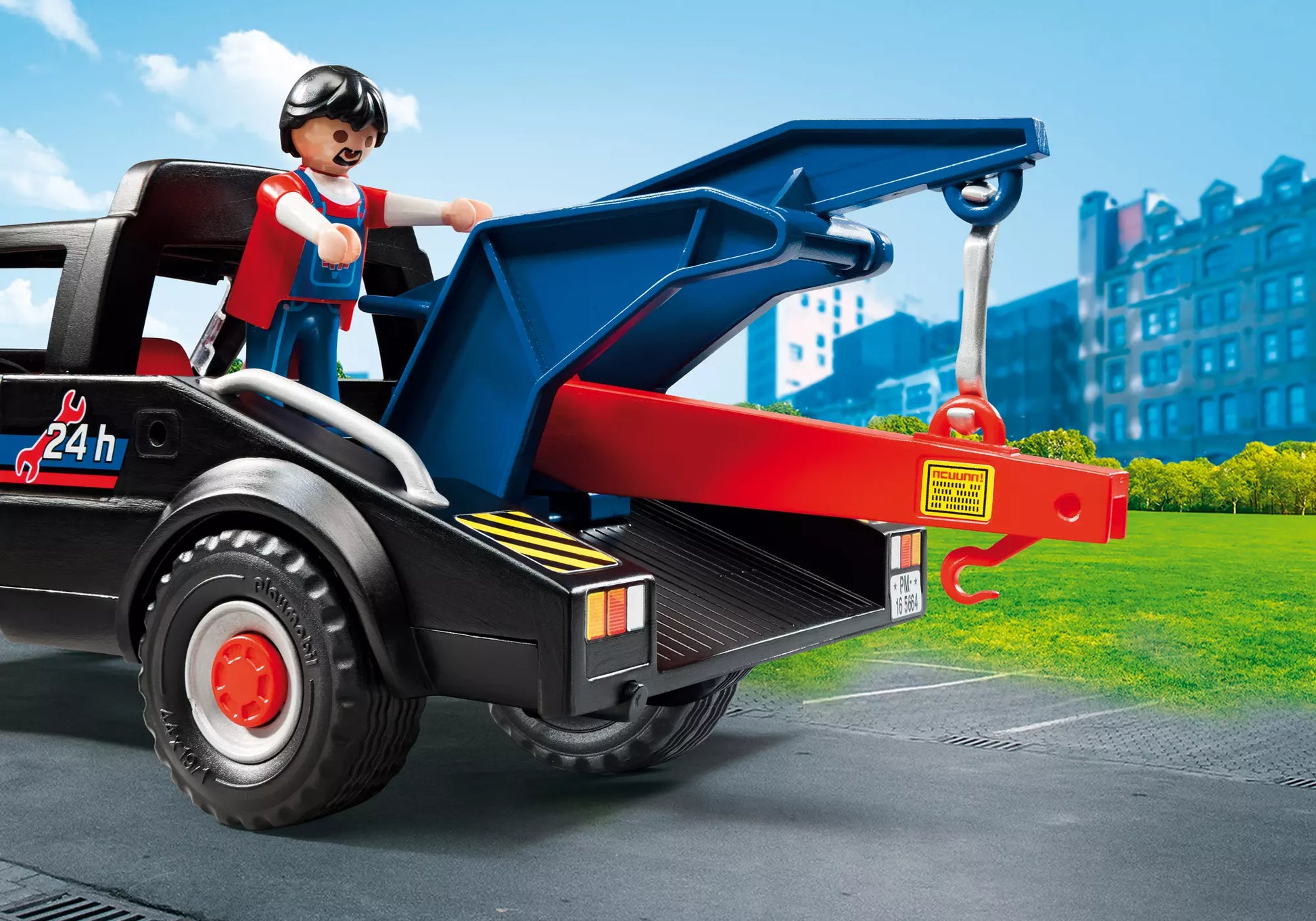 Playmobil 5664 City Action Amerikanischer Abschleppwagen - plegobil