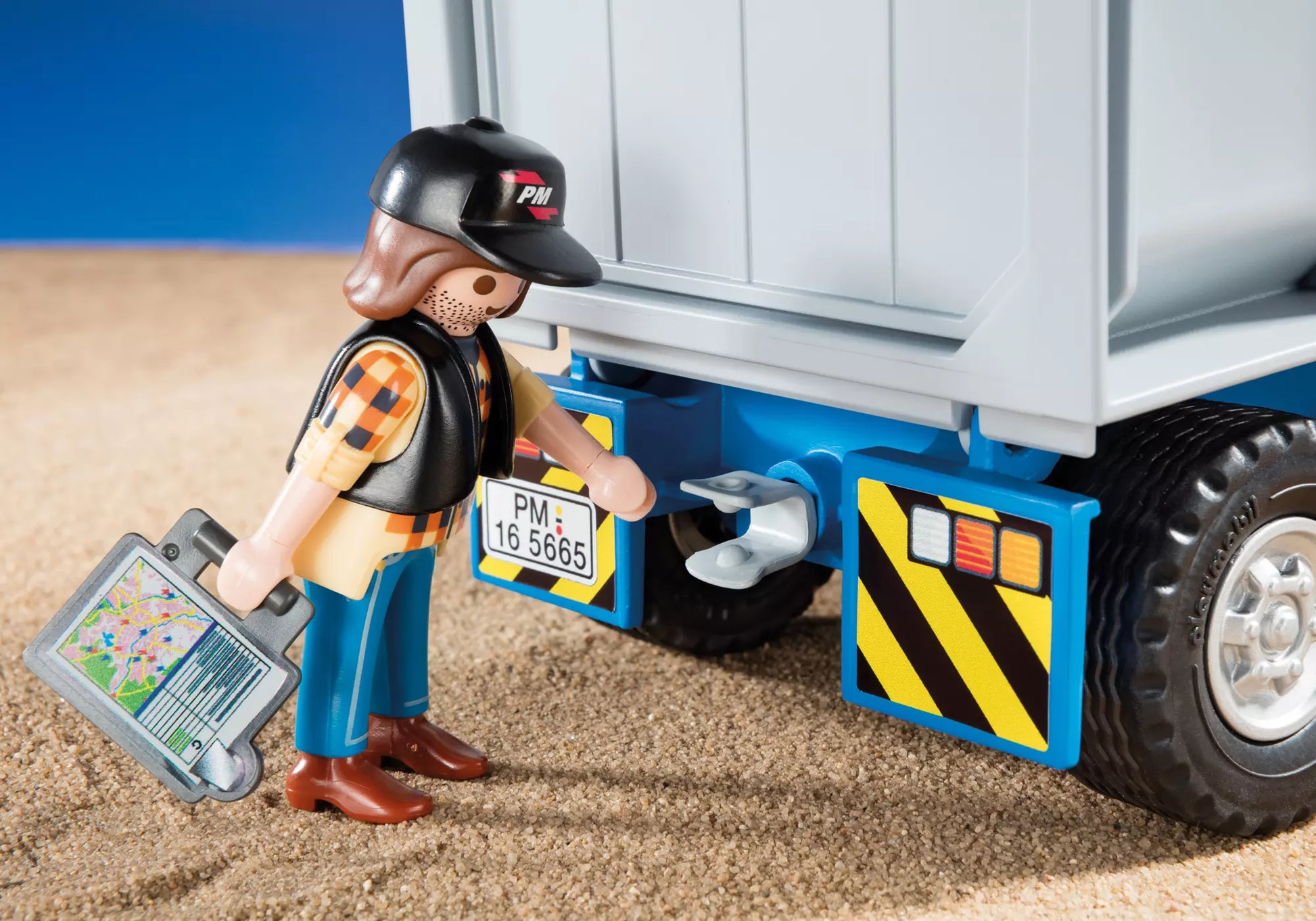Playmobil 5665 City Action Amerikanischer Muldenkipper - plegobil