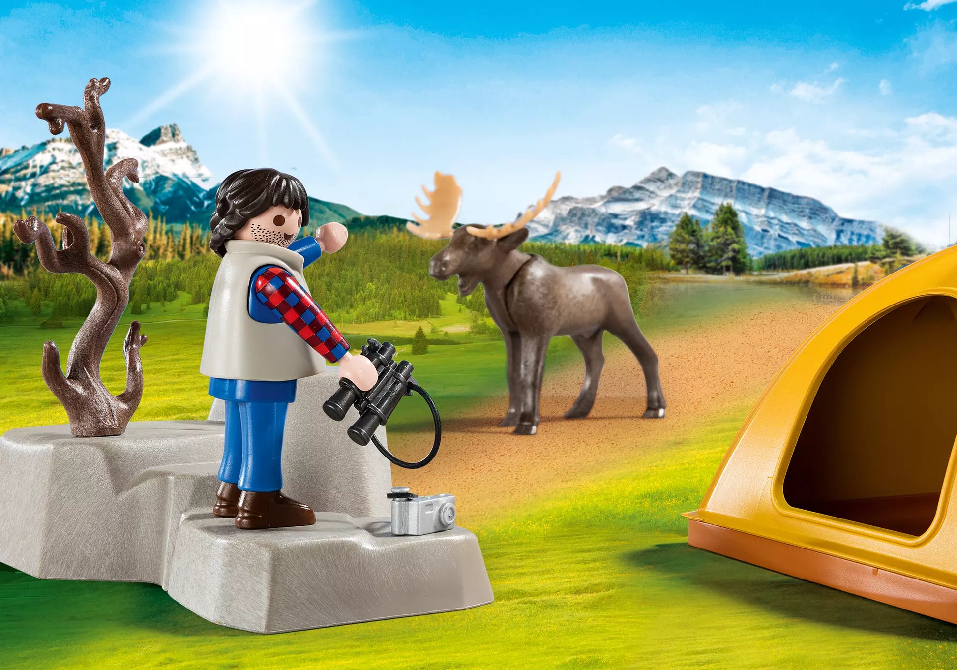 Playmobil 5669 Wild Life Campingausflug mit Pick-Up - plegobil