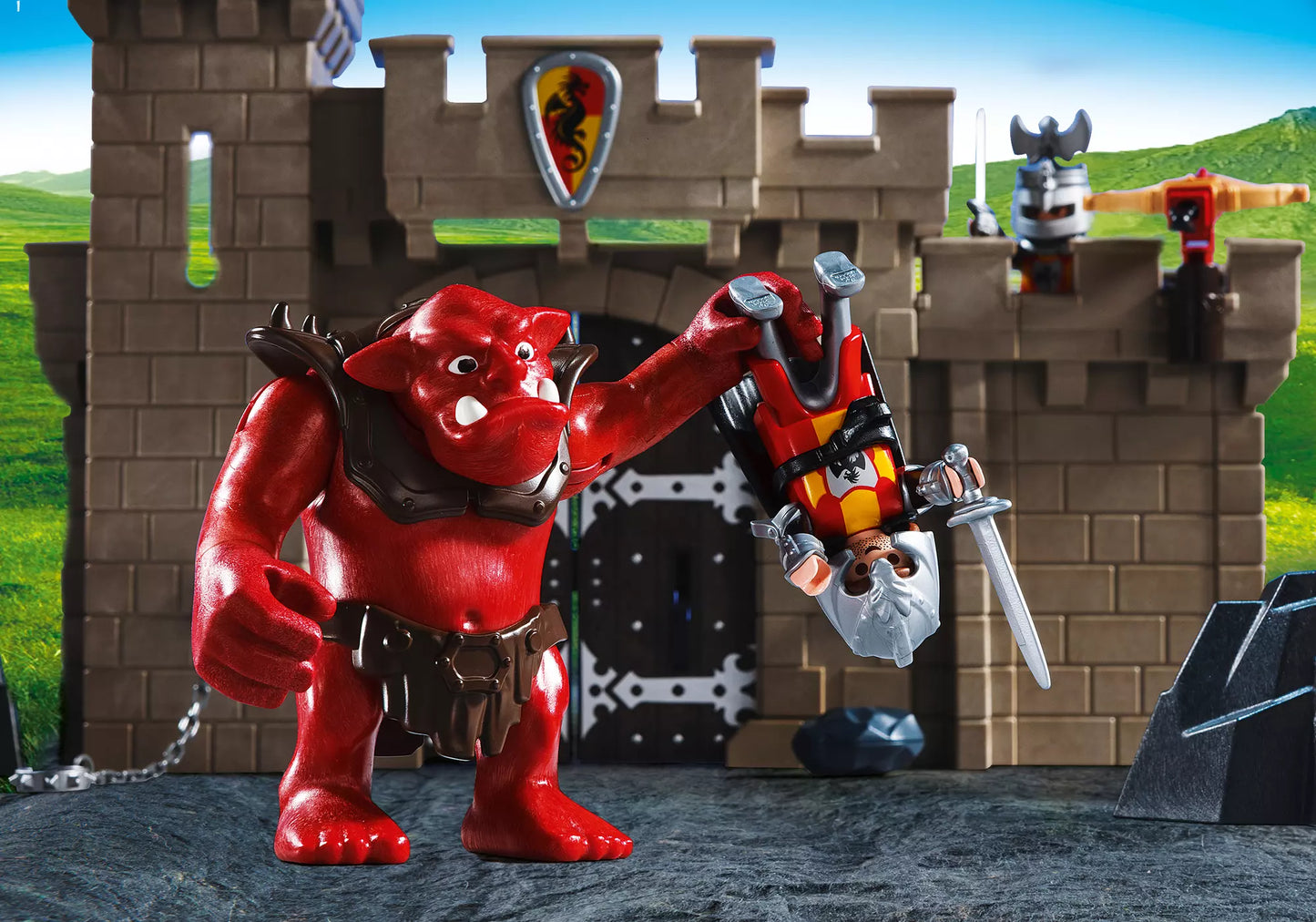 Playmobil 5670 Knights Zitadelle der Ritter mit Troll - plegobil