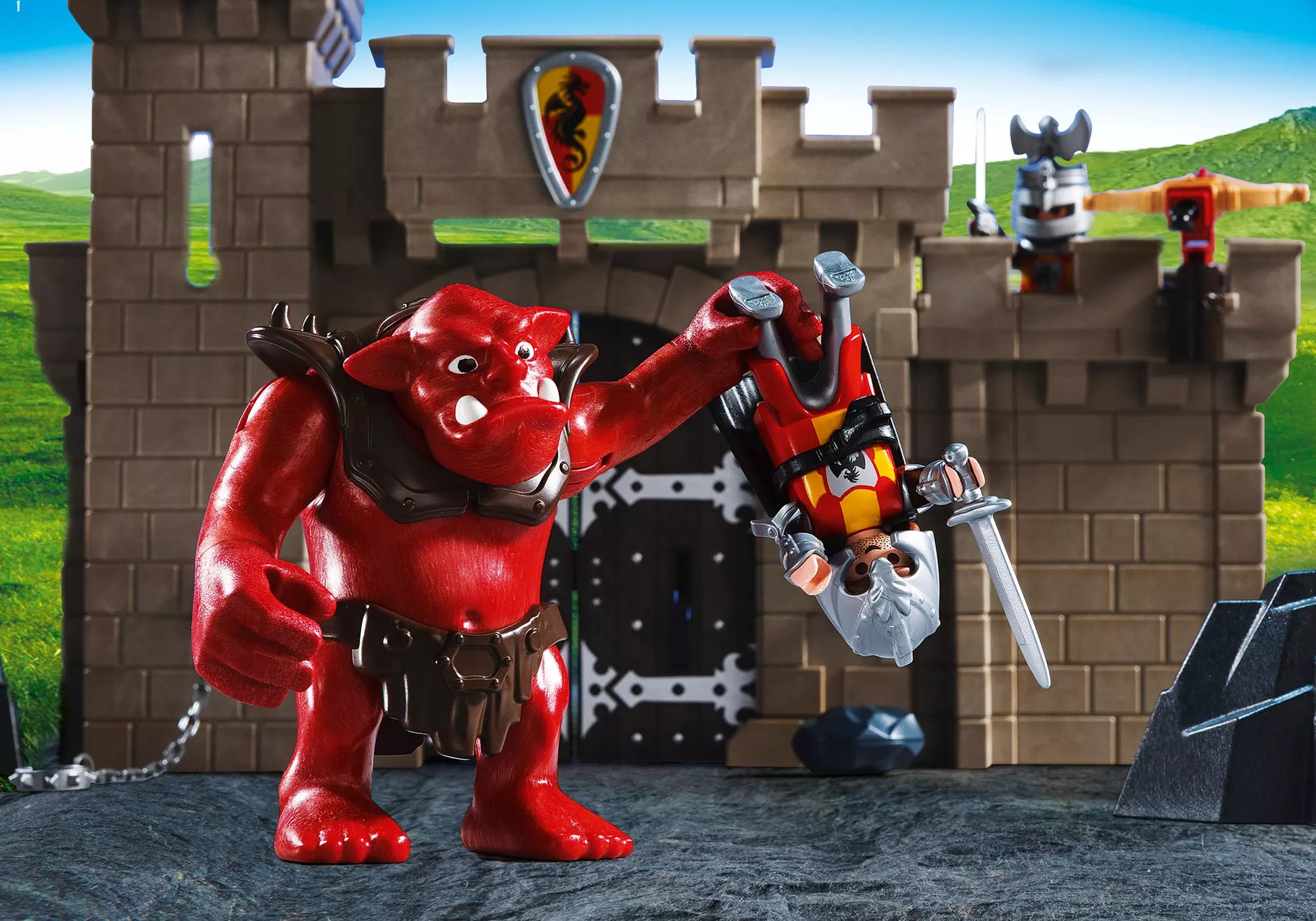 Playmobil 5670 Knights Zitadelle der Ritter mit Troll - plegobil