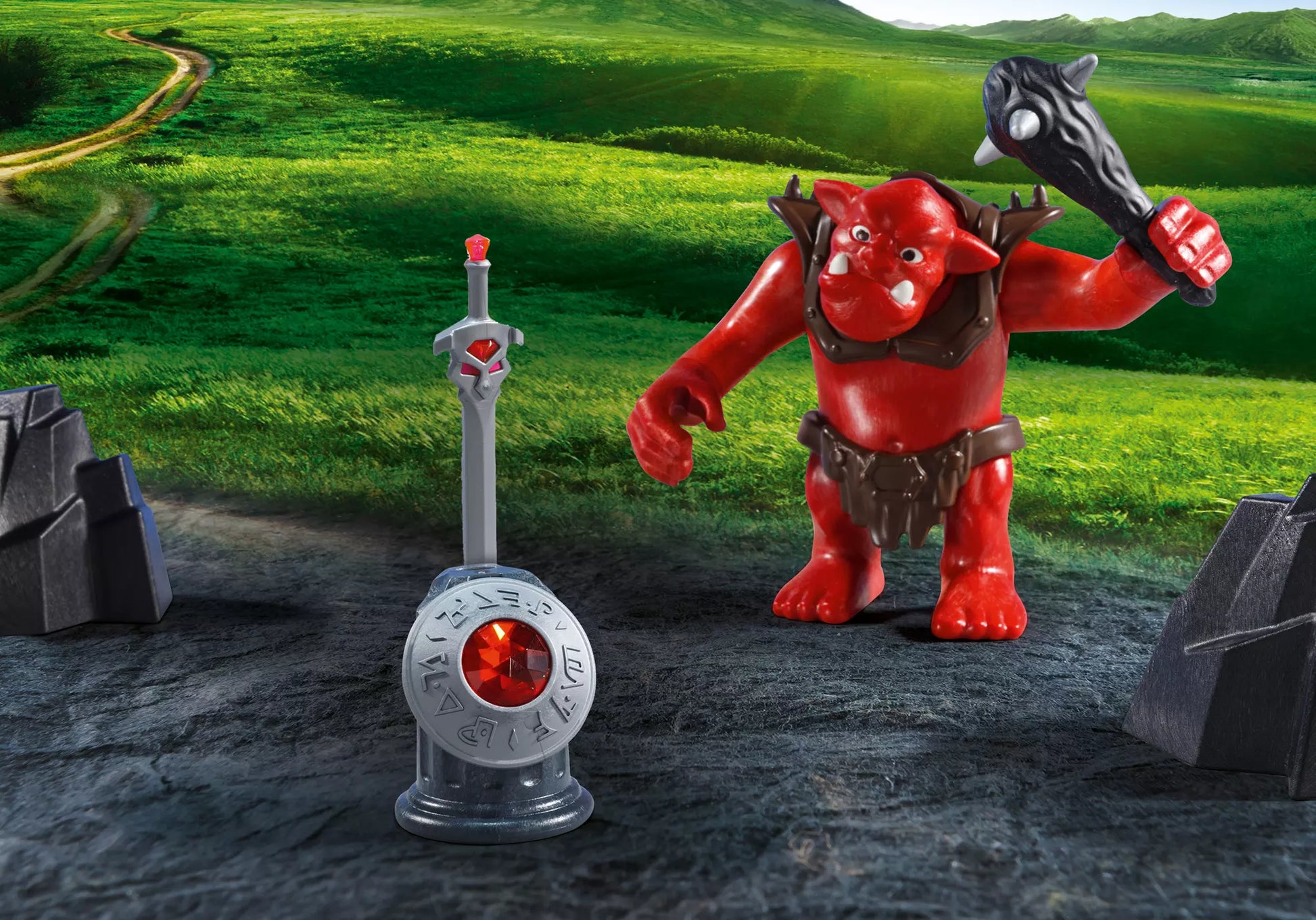 Playmobil 5670 Knights Zitadelle der Ritter mit Troll - plegobil