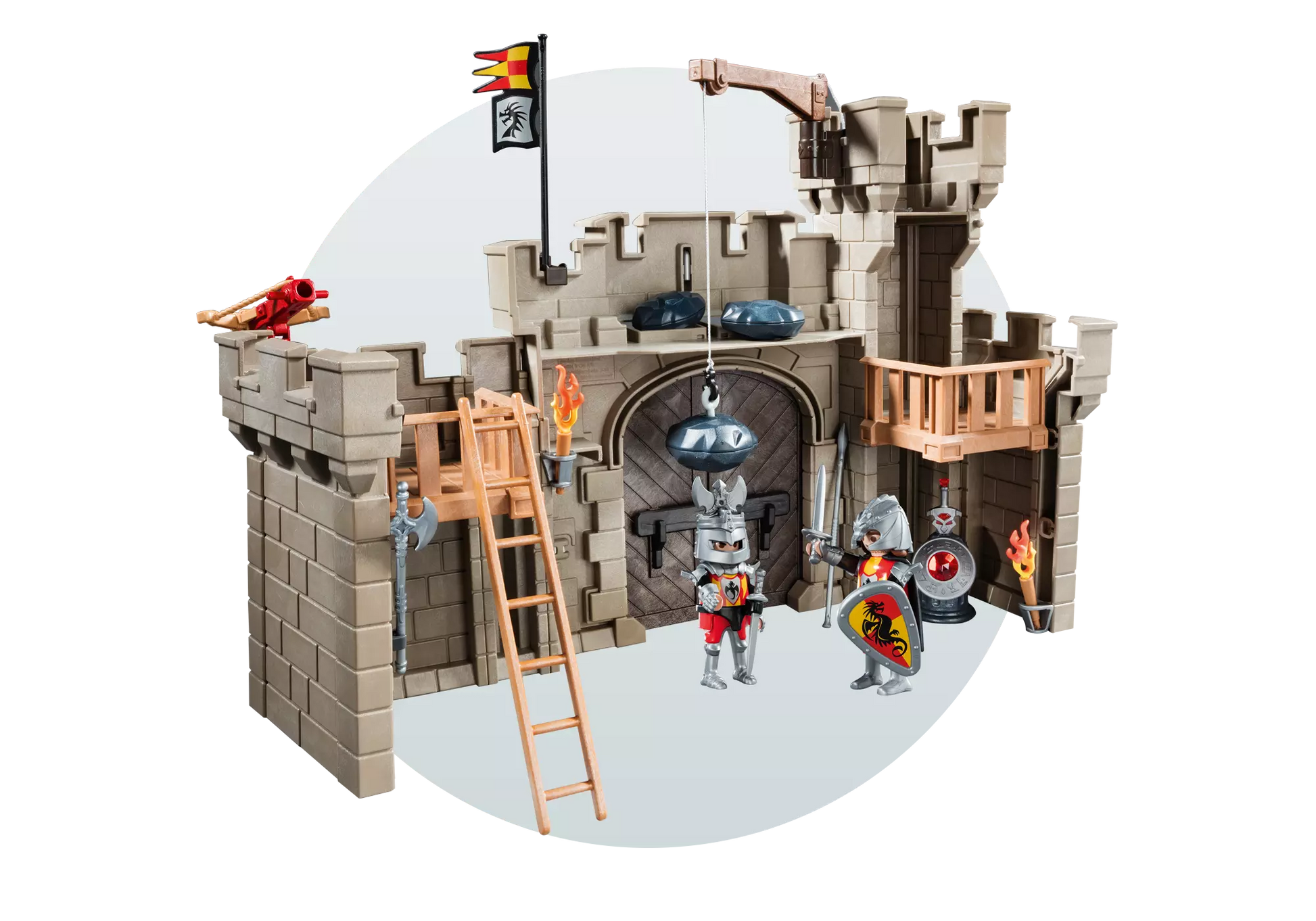 Playmobil 5670 Knights Zitadelle der Ritter mit Troll - plegobil