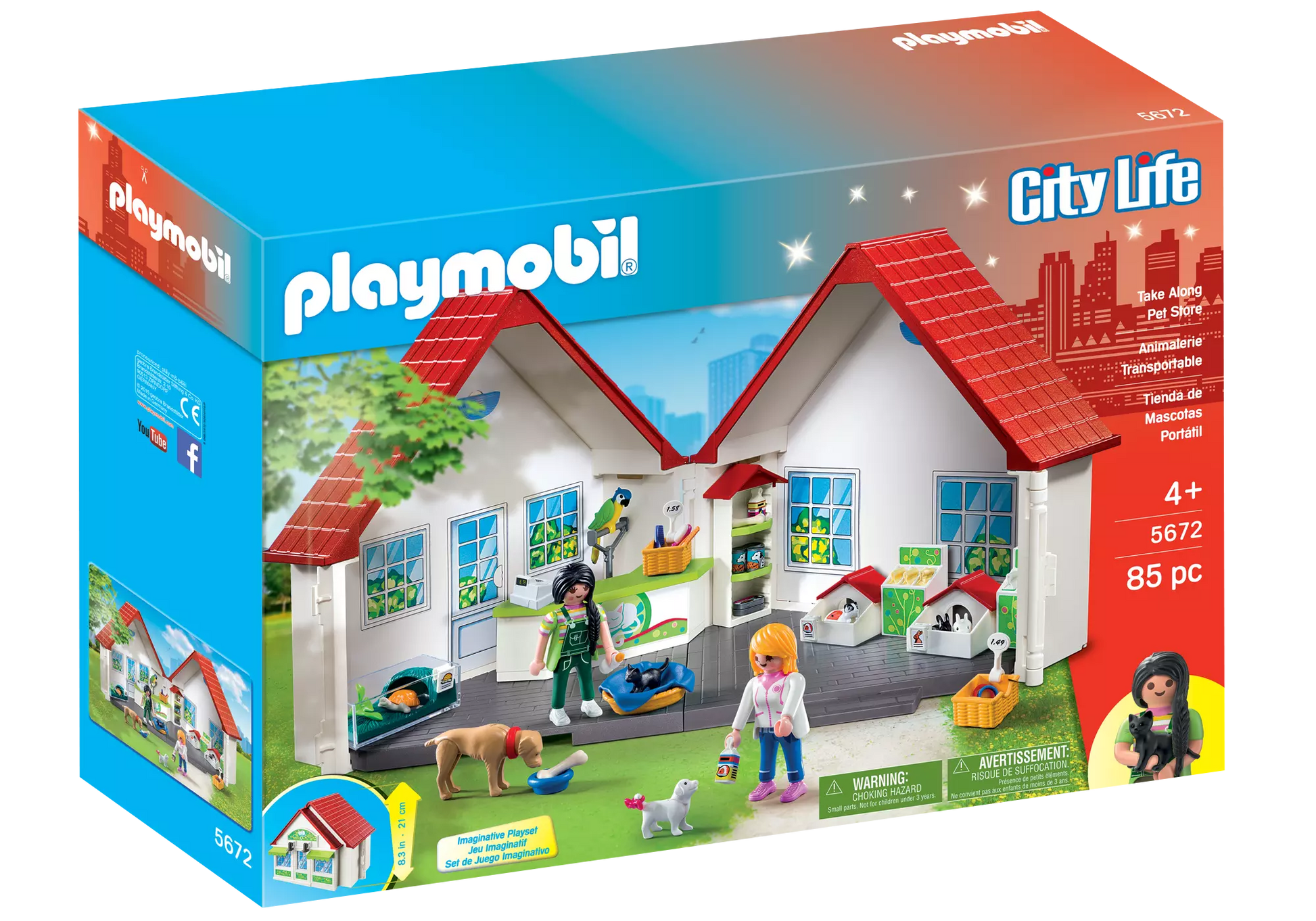 Playmobil 5672 City Life Mitnehm Tierhandlung - plegobil