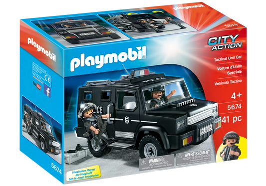 Playmobil 5674 City Action Tactical Unit-Auto - plegobil