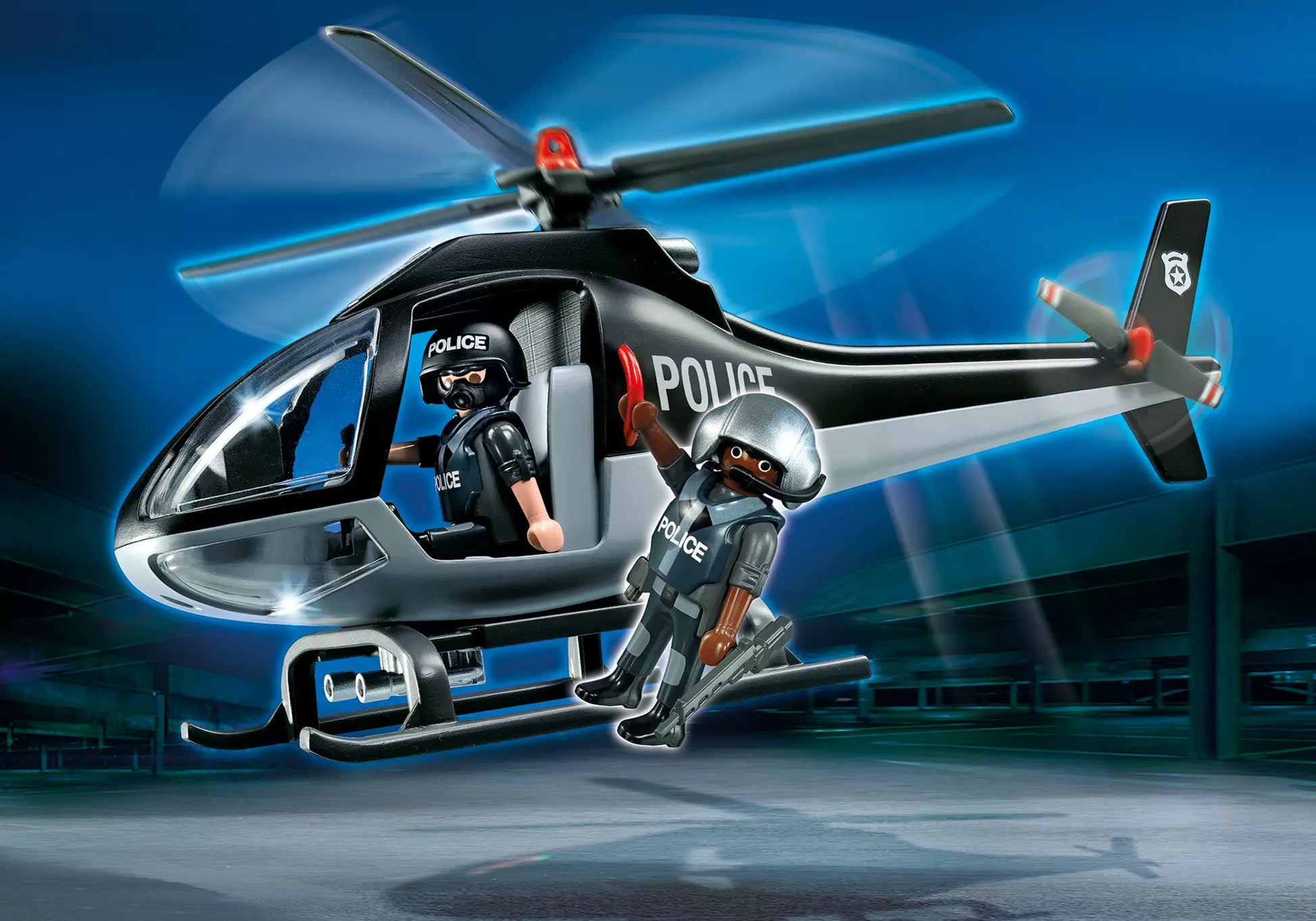 Playmobil 5675 City Action Polizeihubschrauber - plegobil