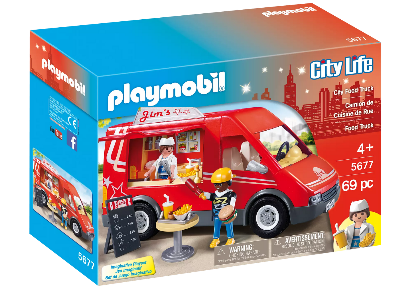 Playmobil 5677 City Life Food Truck - plegobil