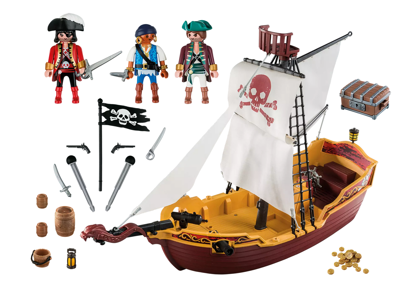 Playmobil 5678 Pirates Piratenschiff - plegobil