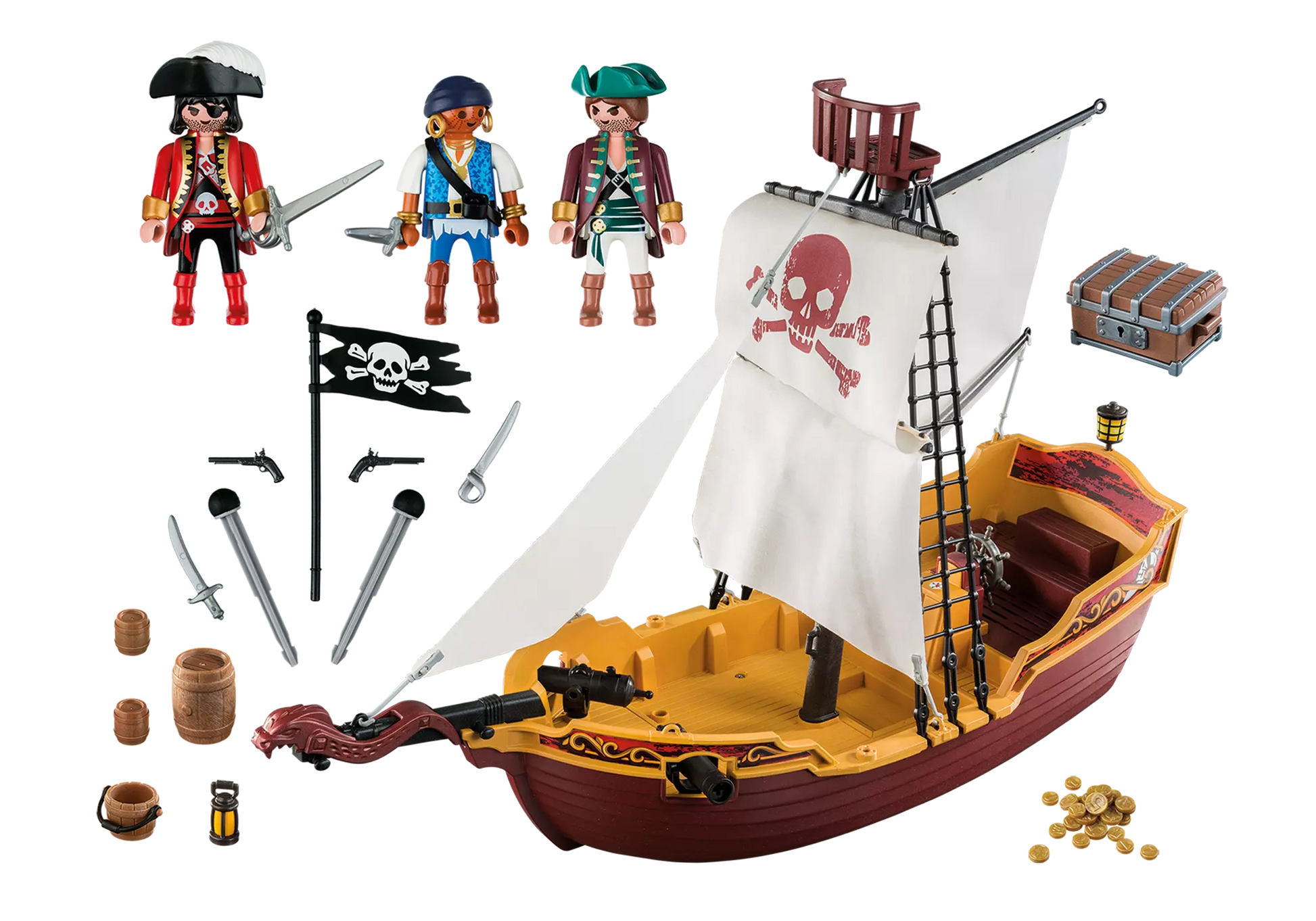 Playmobil 5678 Pirates Piratenschiff - plegobil