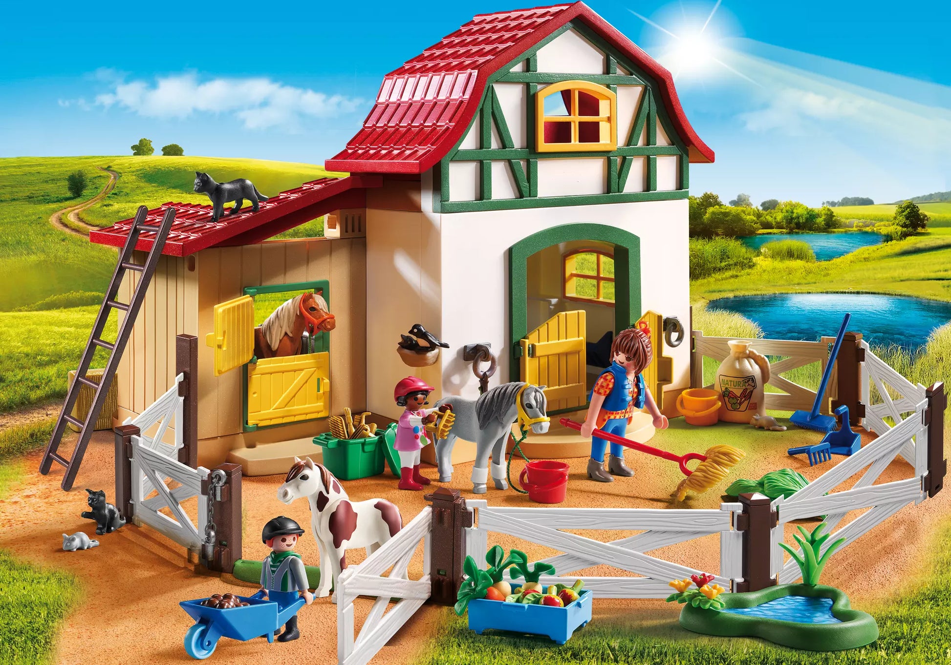 Playmobil 5684 Country Pony Farm - plegobil