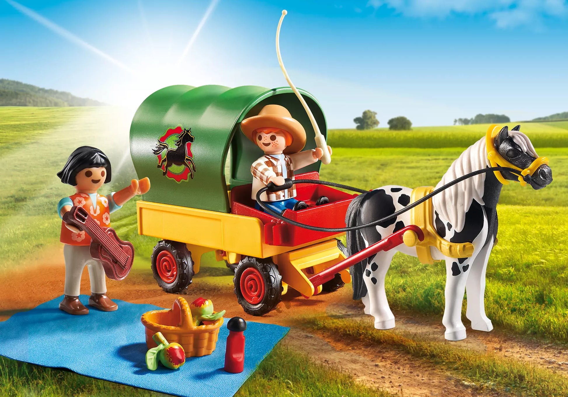 Playmobil 5686 Country Ausflug mit Ponywagen - plegobil