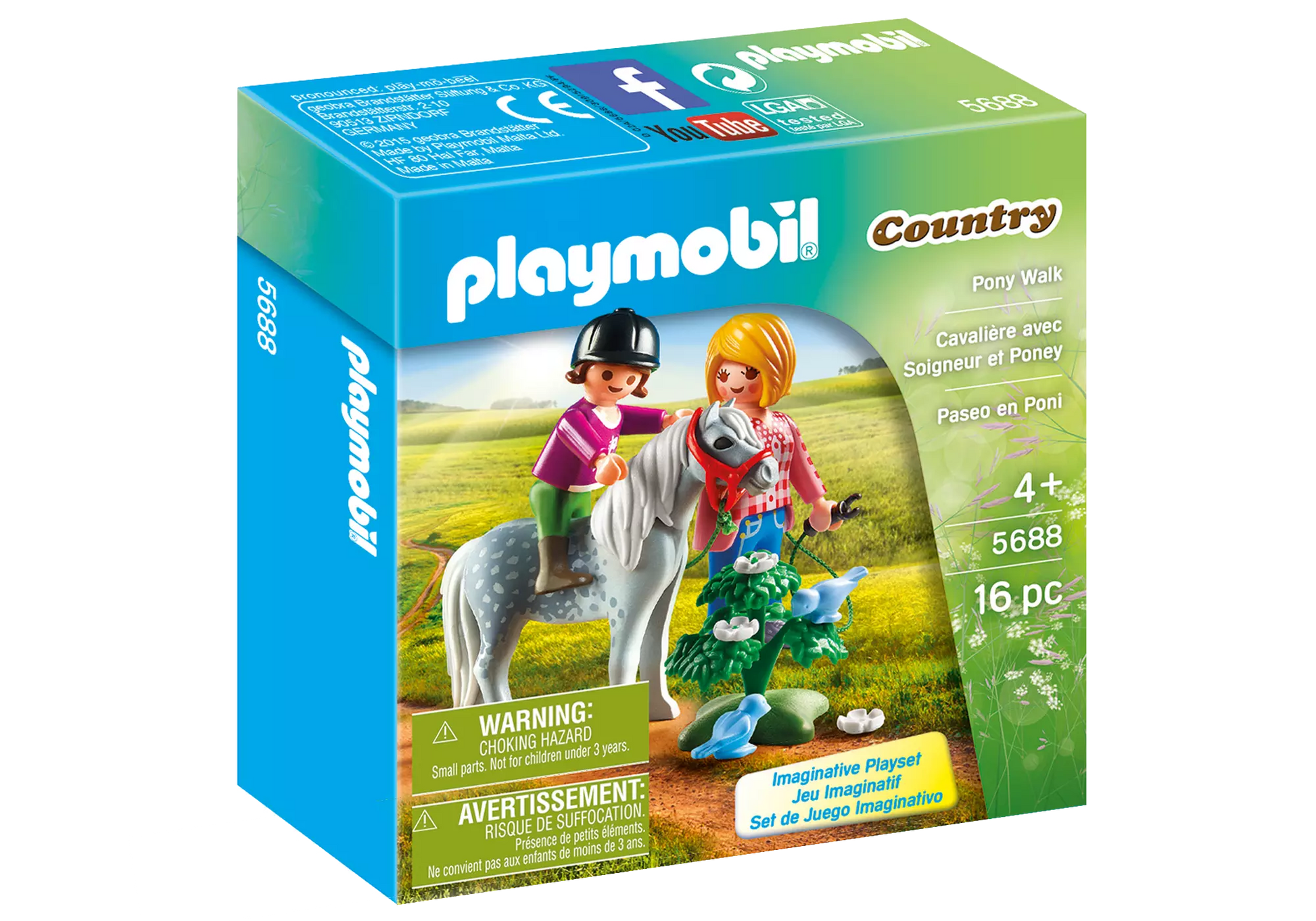 Playmobil 5688 Country Ponyausflug - plegobil