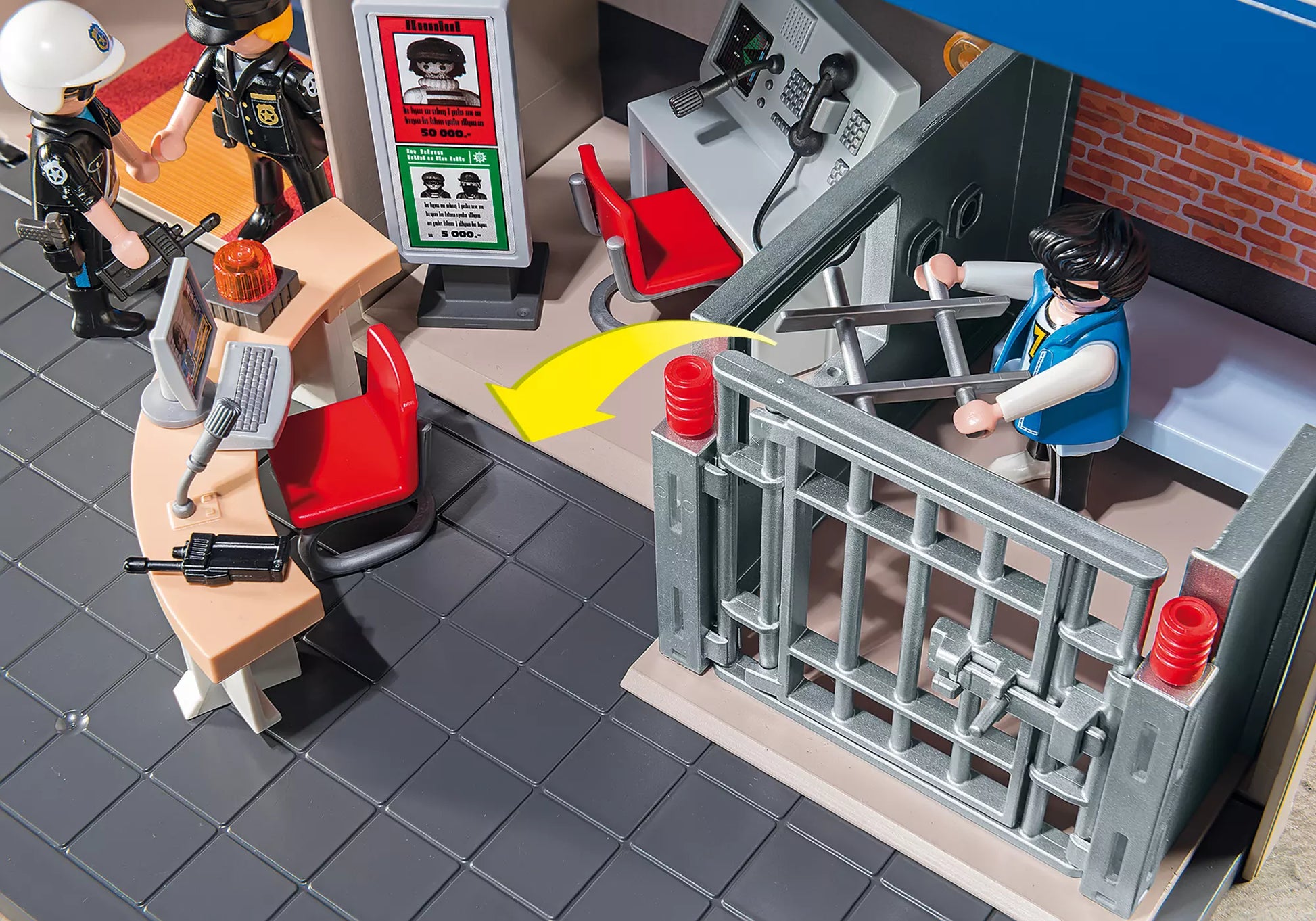 Playmobil 5689 City Action Mitnehm Polizeistation - plegobil