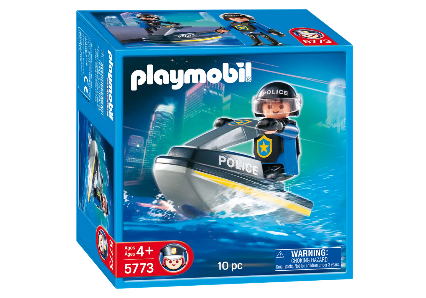 Playmobil 5773 City Action Polizei Jetski - plegobil