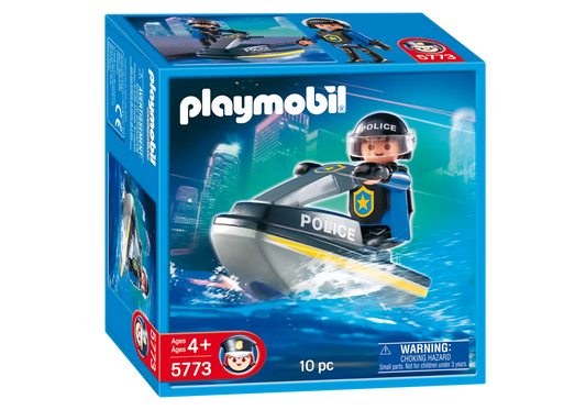 Playmobil 5773 City Action Polizei Jetski - plegobil