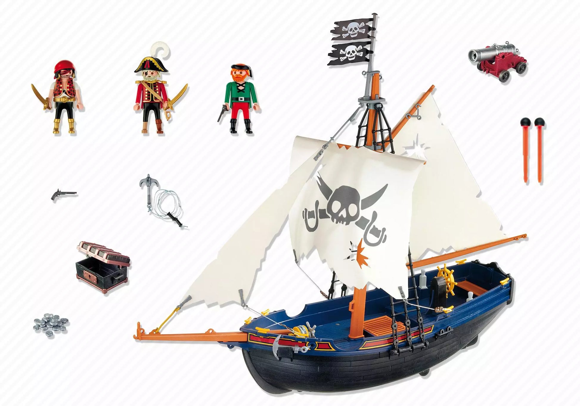 Playmobil 5810 Pirates Korsarensegler - plegobil